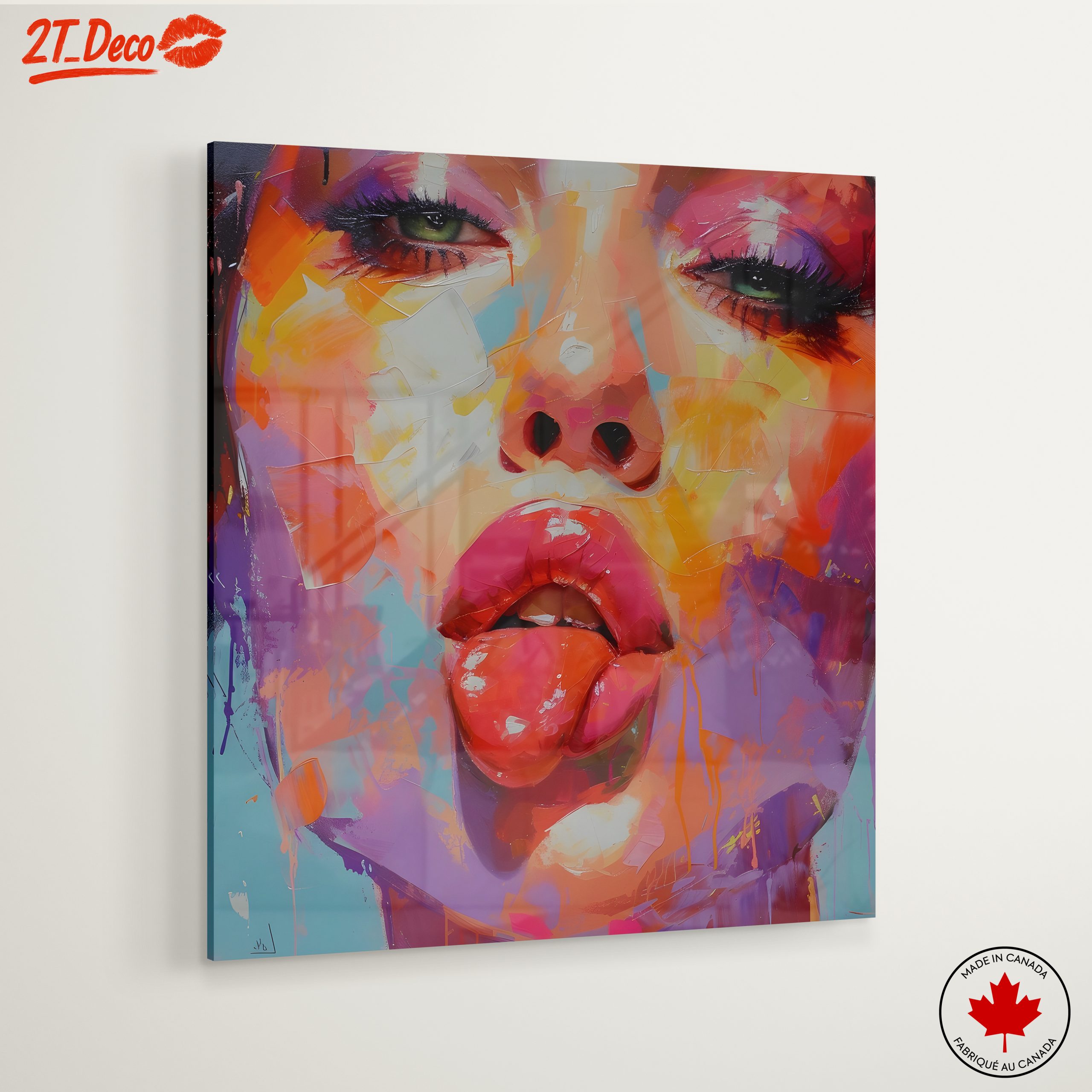 Vibrant Pop Art Portrait of a Woman 6 - Image 6