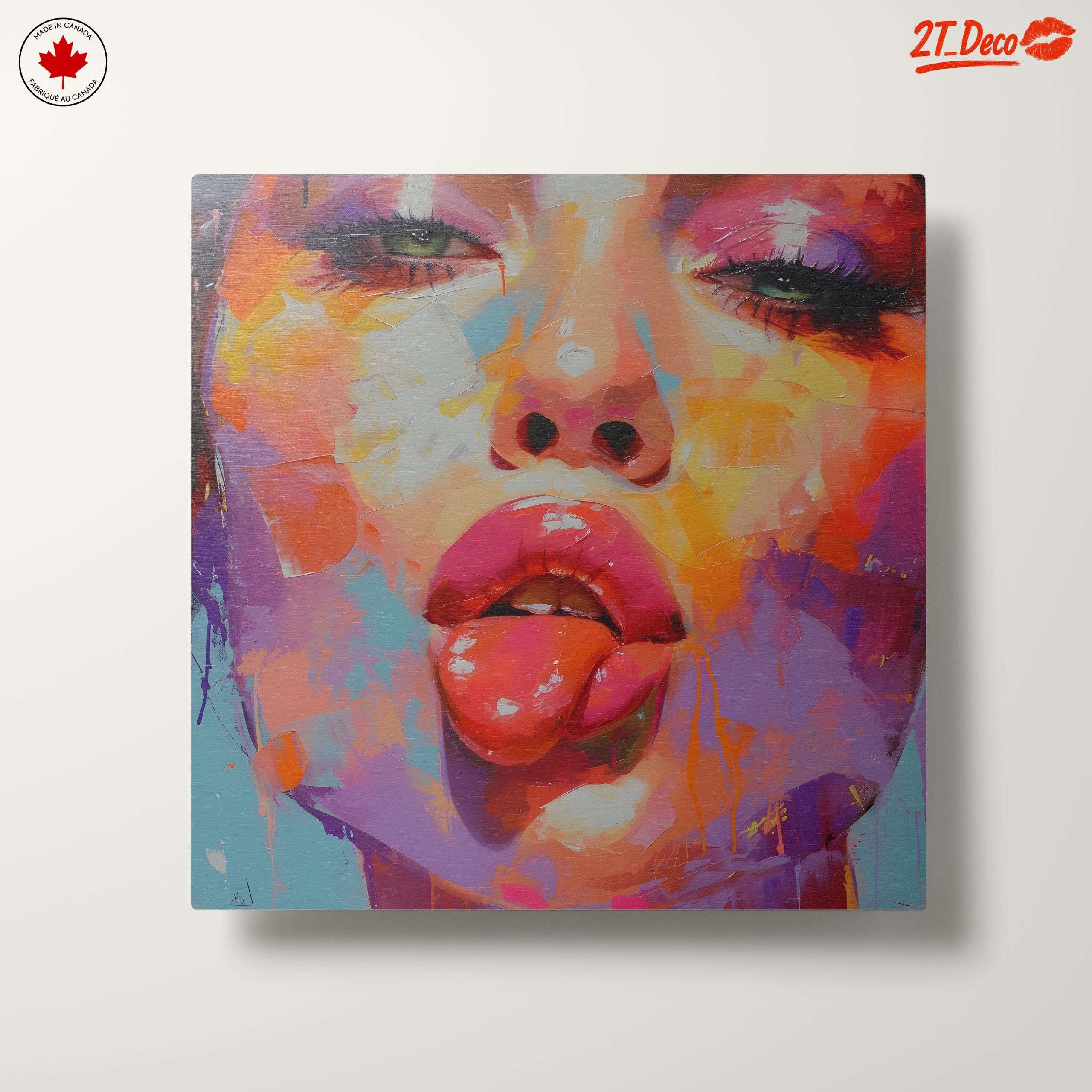 Vibrant Pop Art Portrait of a Woman 6 - Image 10