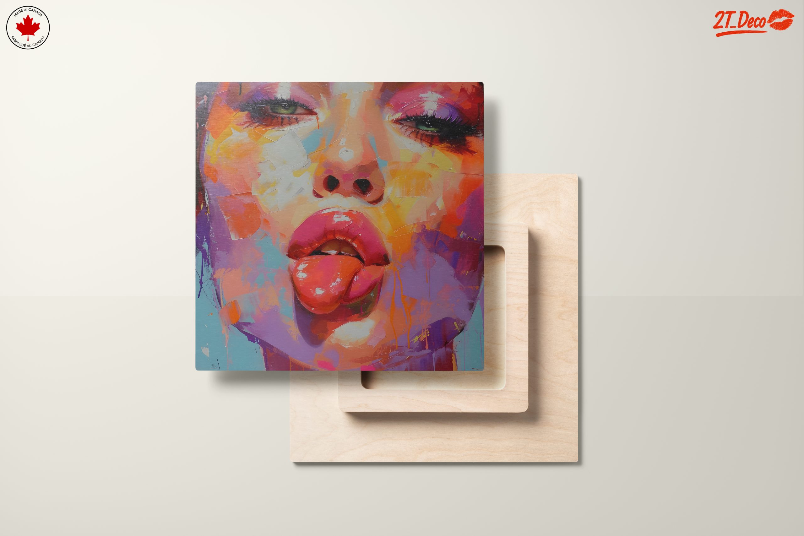 Vibrant Pop Art Portrait of a Woman 6 - Image 11
