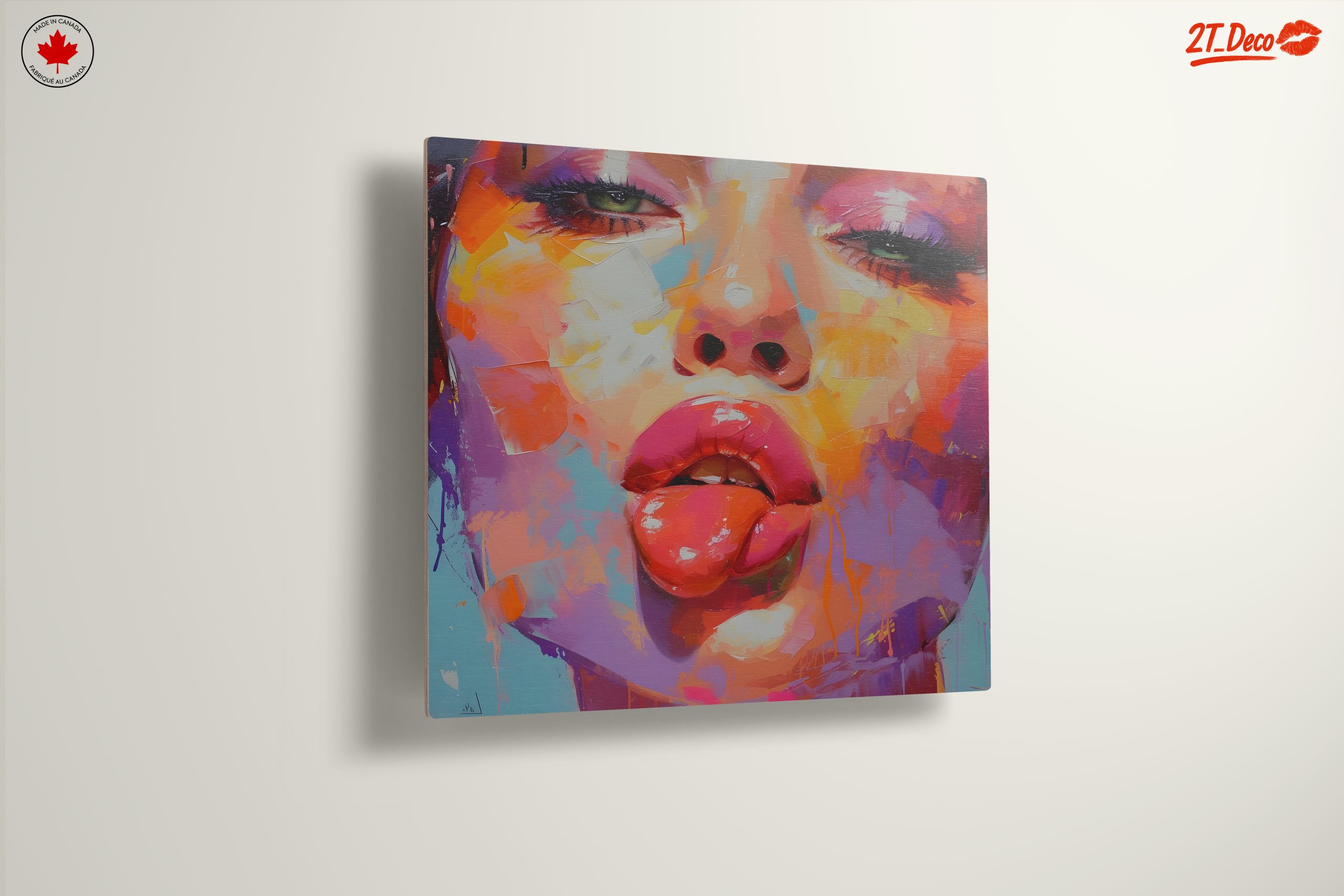 Vibrant Pop Art Portrait of a Woman 6 - Image 13