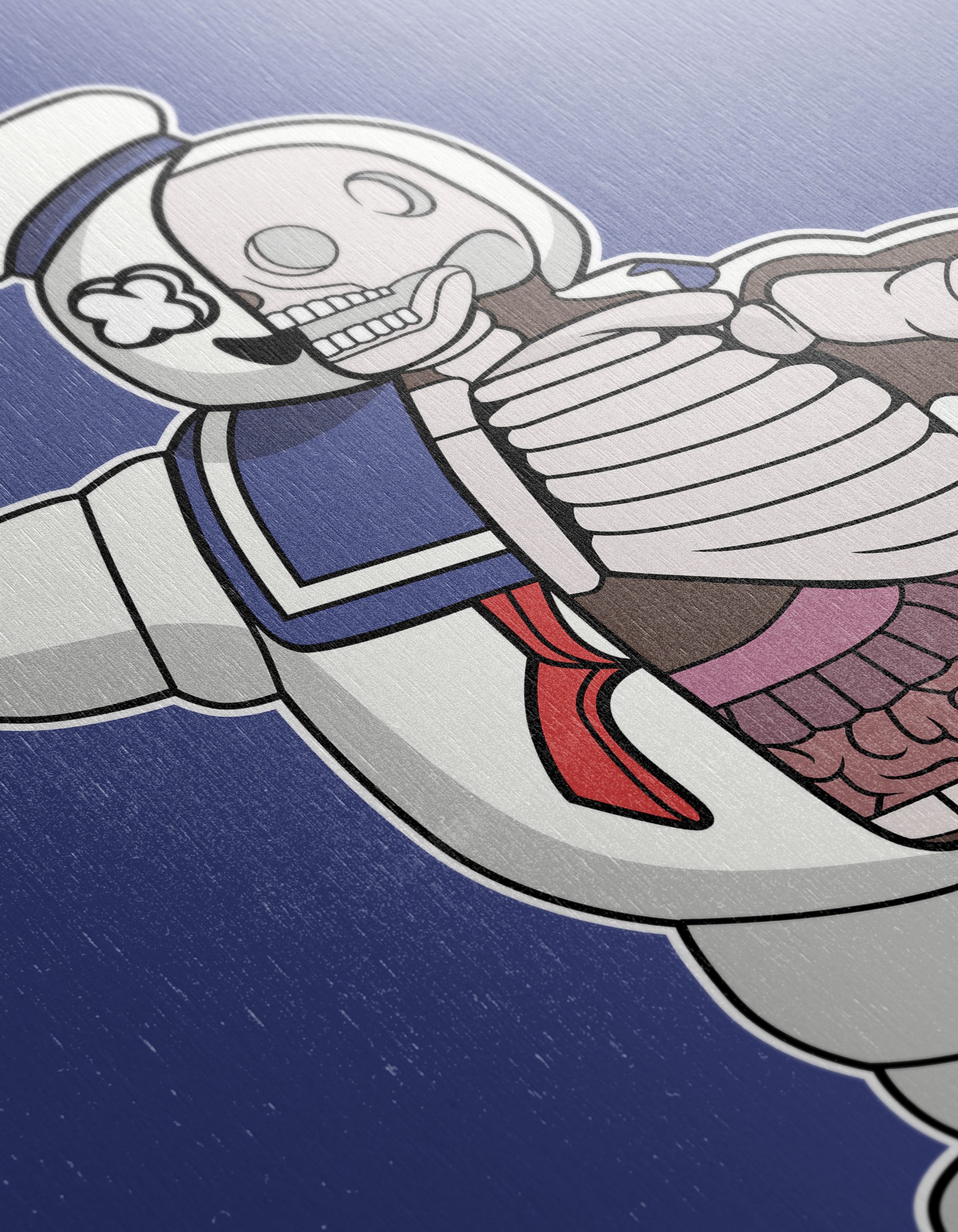 Skeleton Version of Iconic Animated Character - Image 12