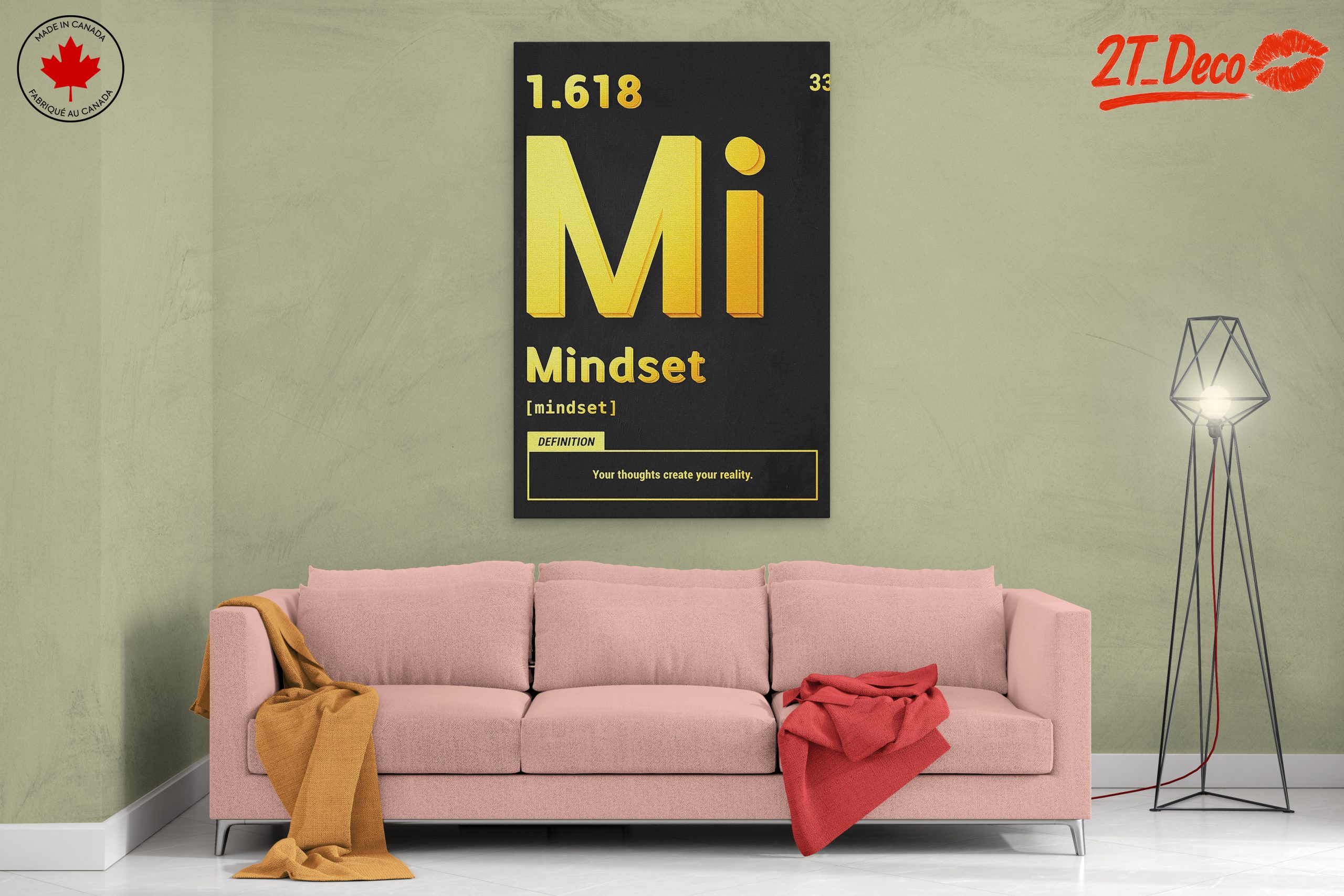 Mindset Inspirational Motivational Art - Image 2