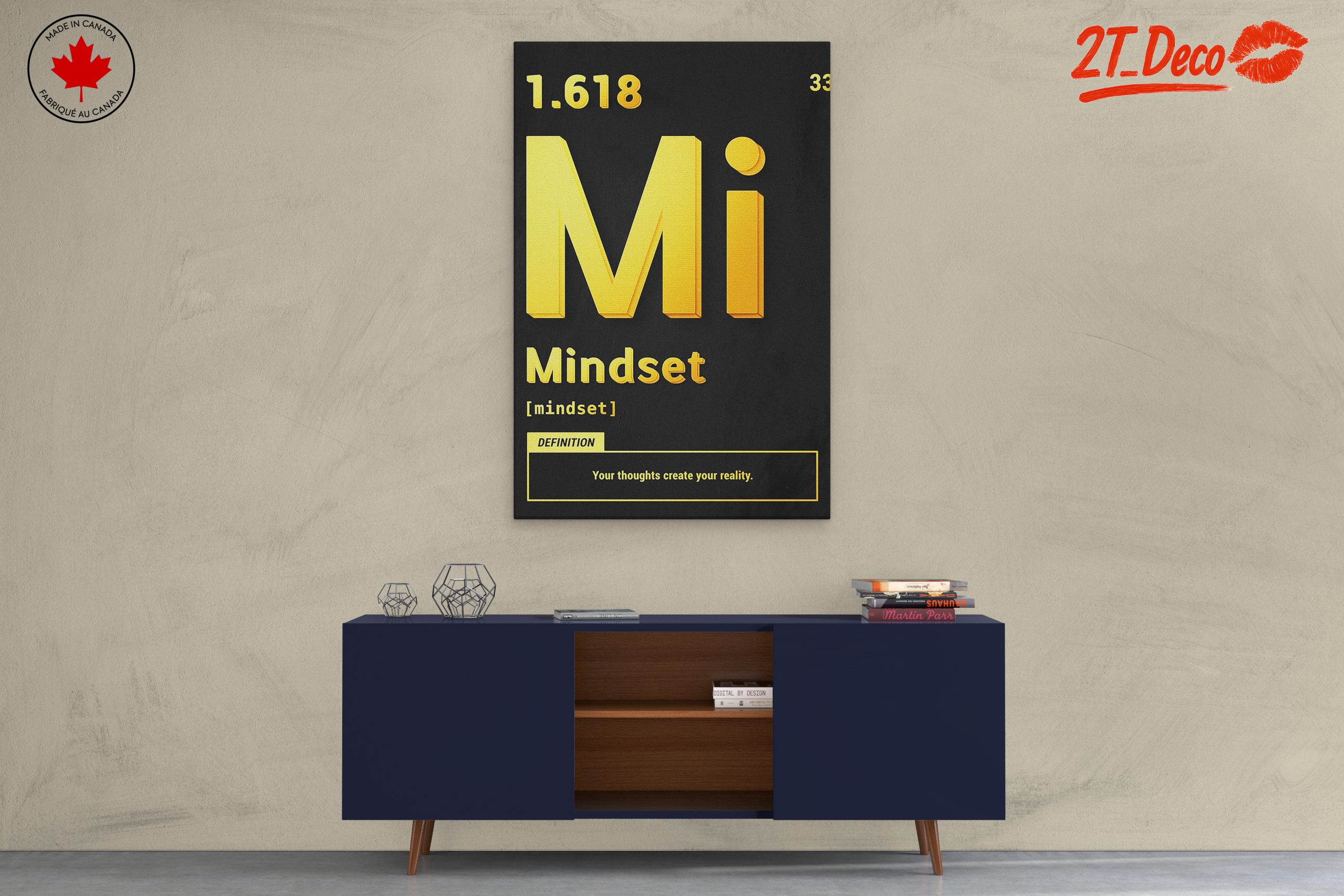 Mindset Inspirational Motivational Art - Image 3