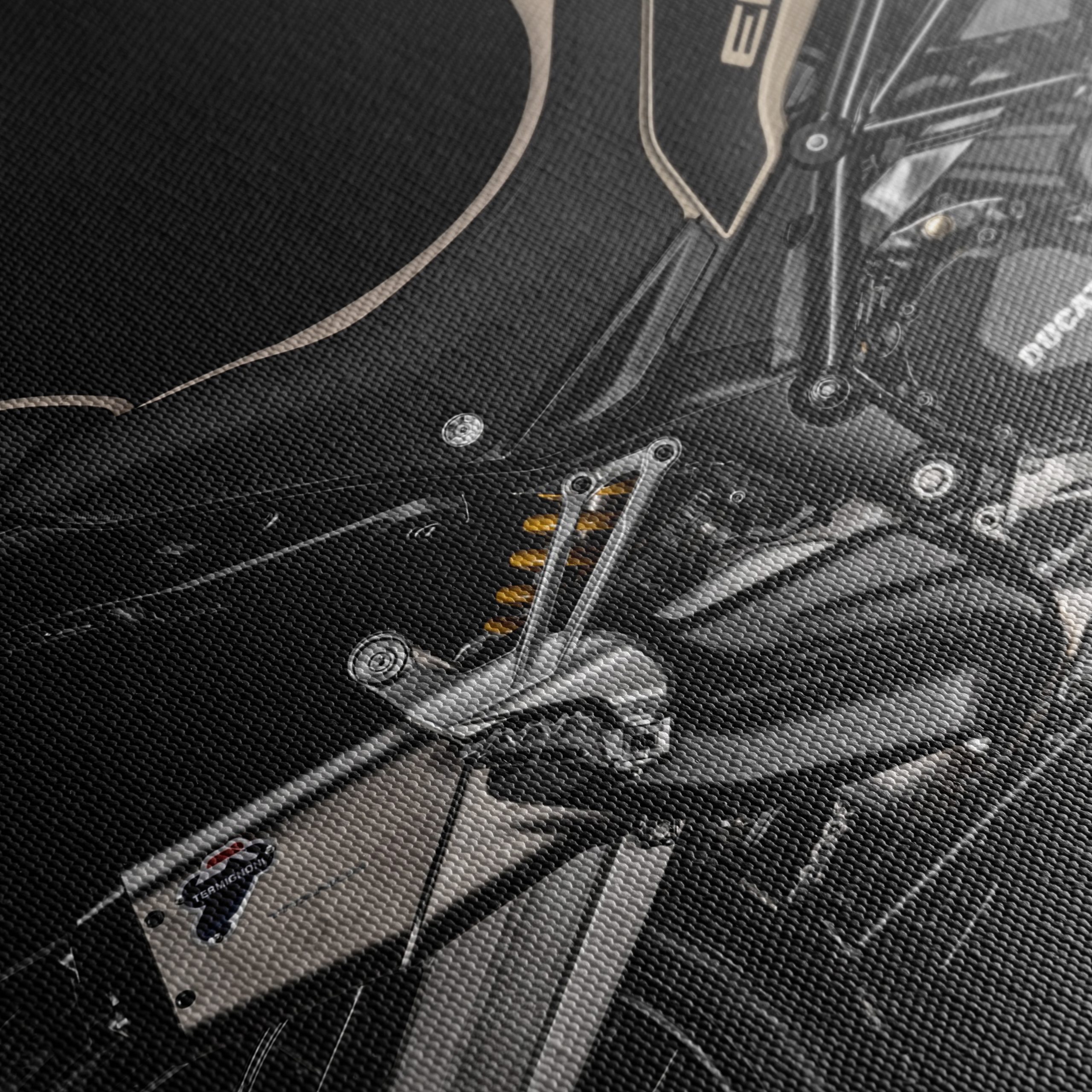 Ducati Enduro Adventure Motorcycle Artwork - Image 5