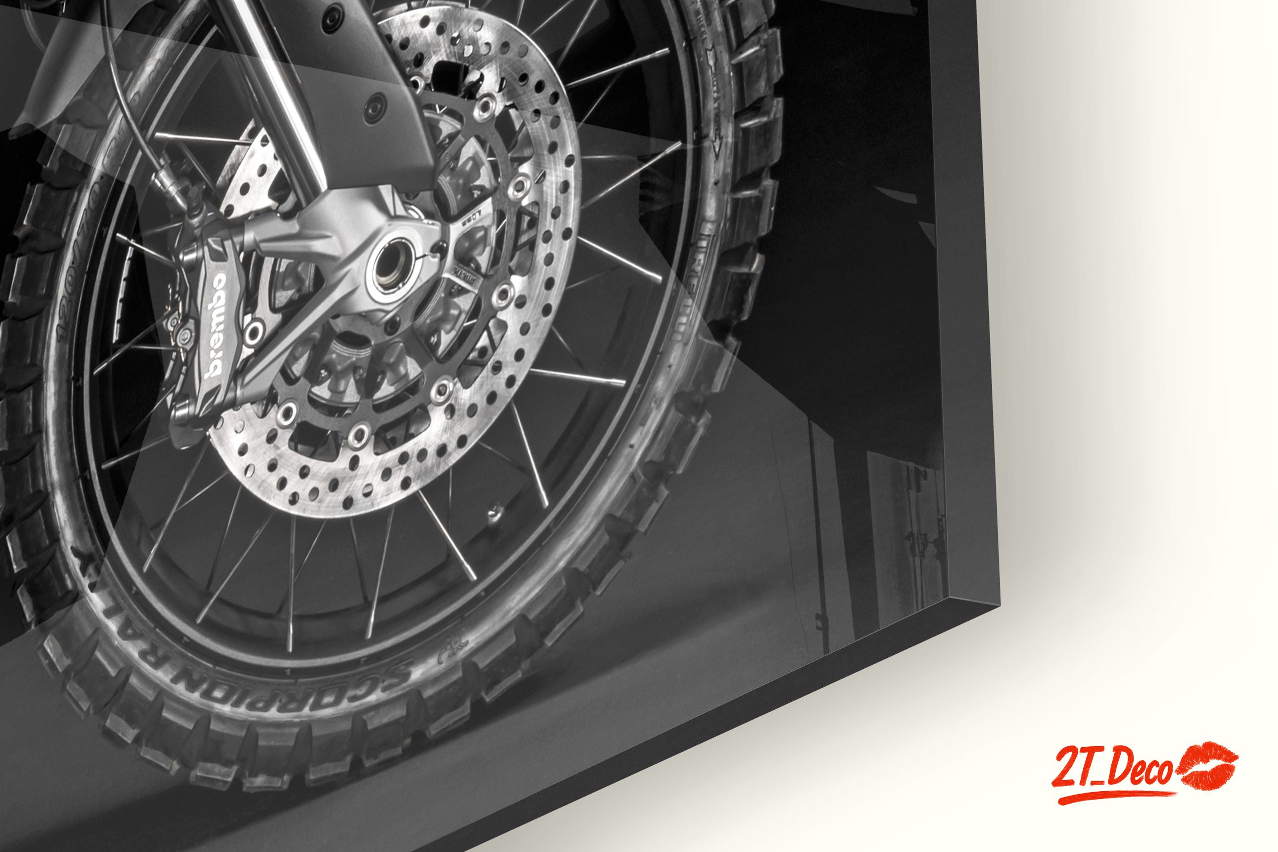 Ducati Enduro Adventure Motorcycle Artwork - Image 9
