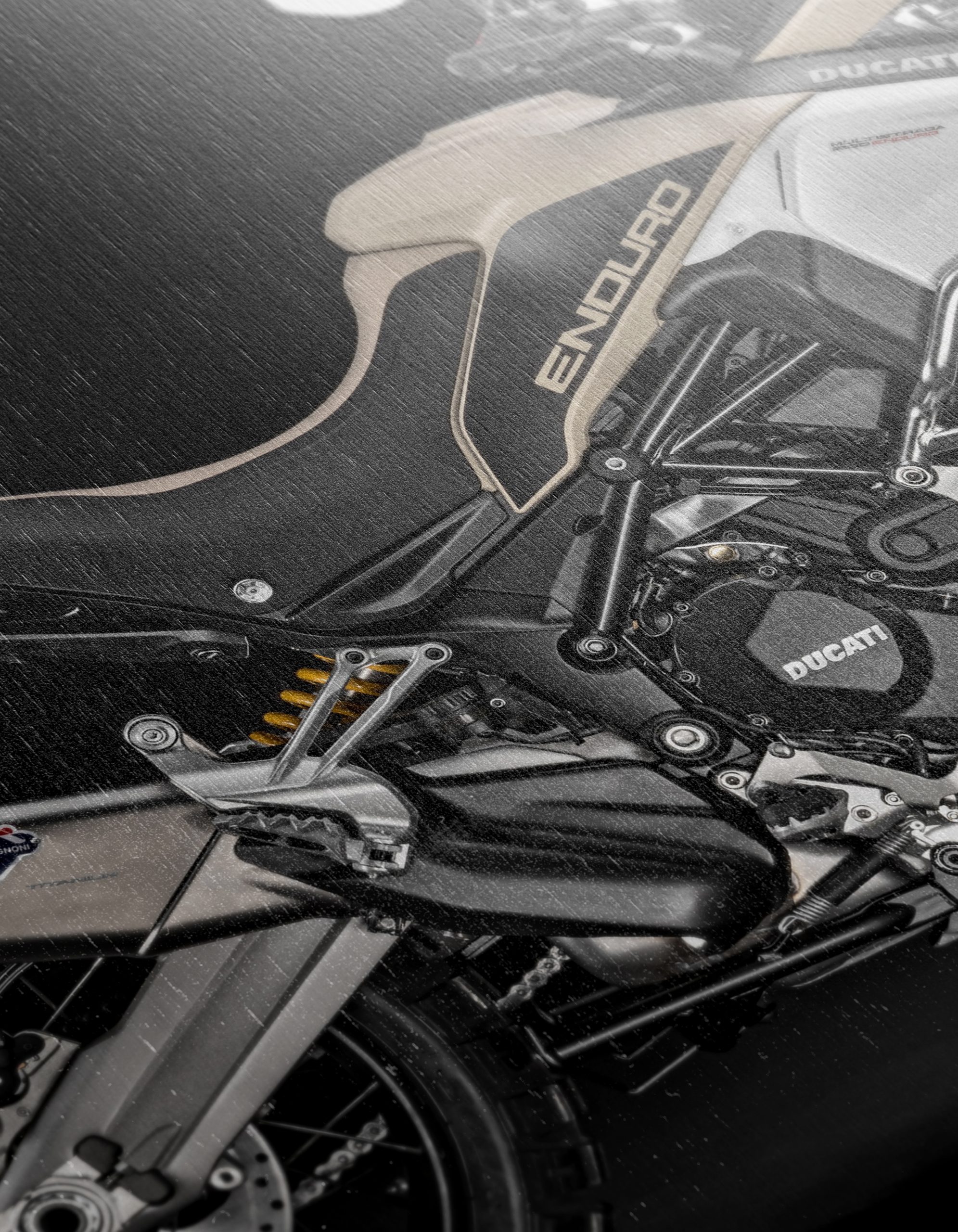Ducati Enduro Adventure Motorcycle Artwork - Image 12