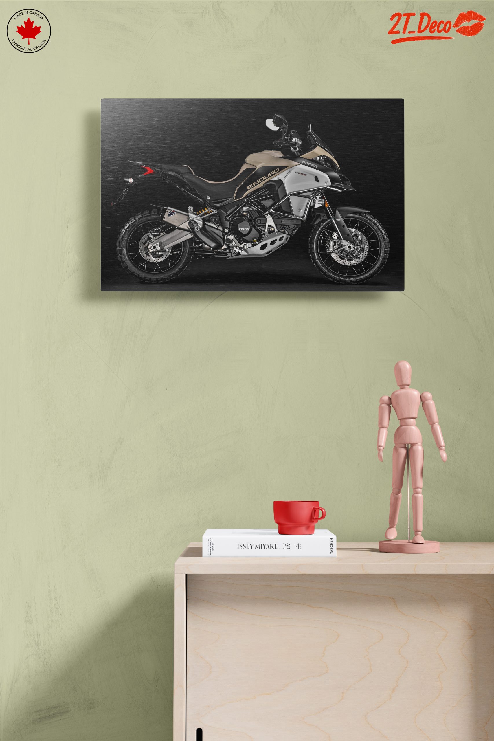 Ducati Enduro Adventure Motorcycle Artwork - Image 14