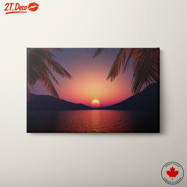 Tranquil Sunset Over Serene Waters