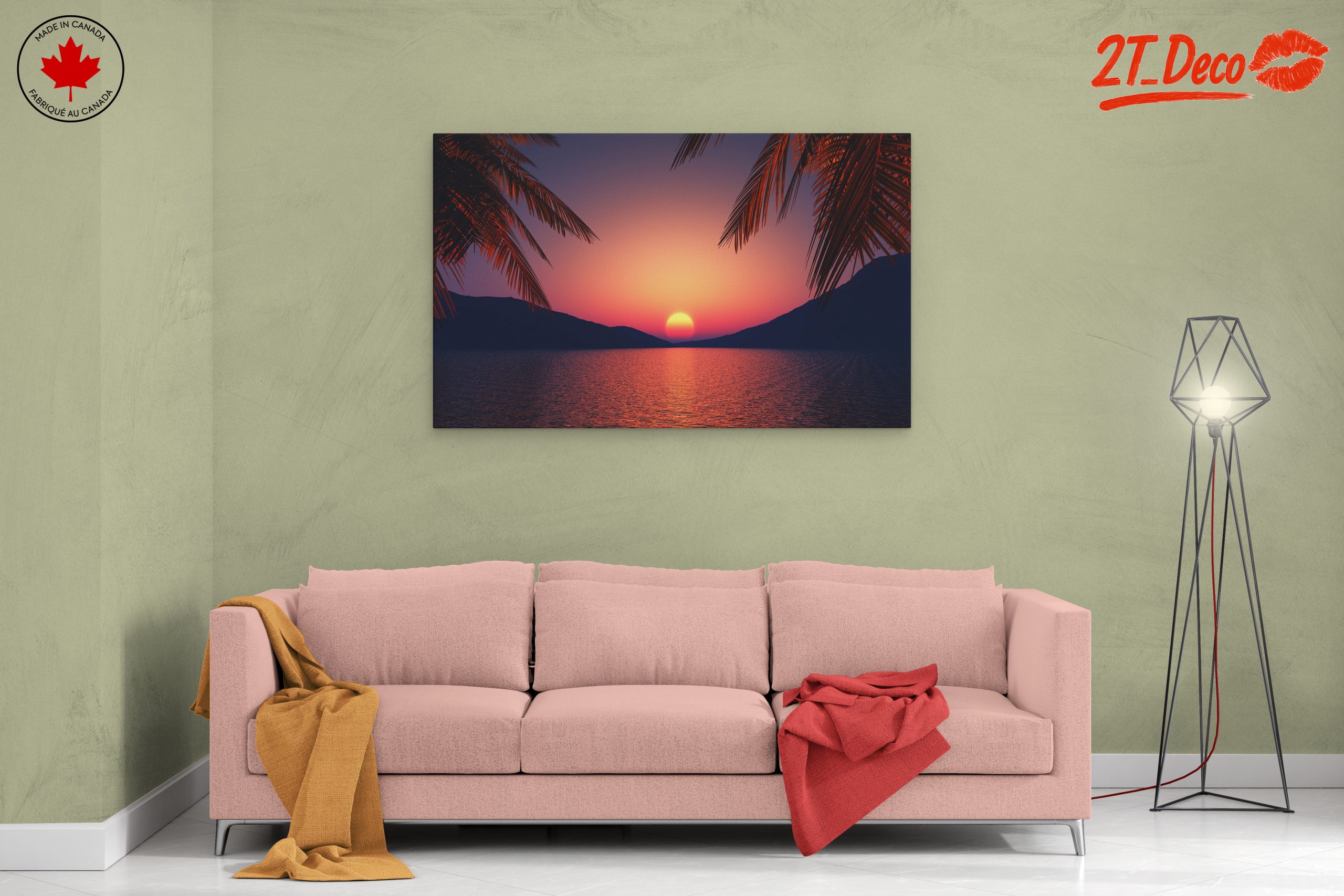 Tranquil Sunset Over Serene Waters - Image 2