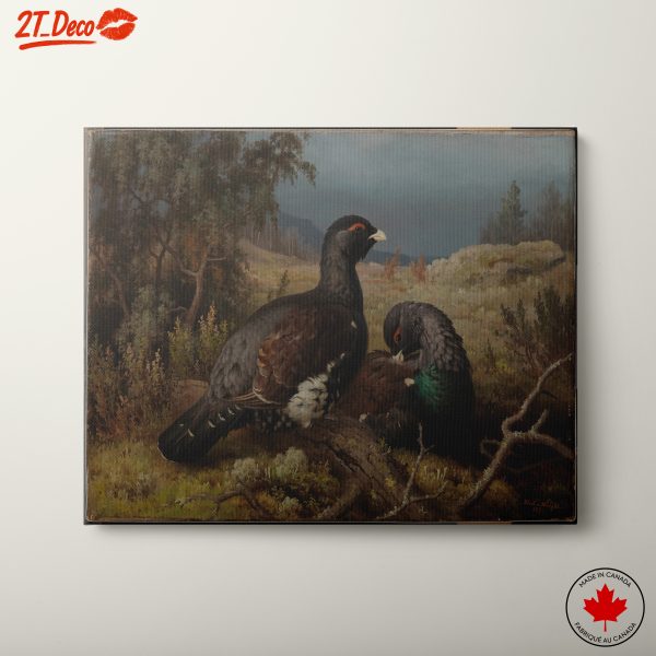 Artistic Birds in a Natural Setting