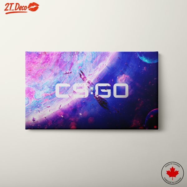 Counter Strike Game Art with Vibrant Colors