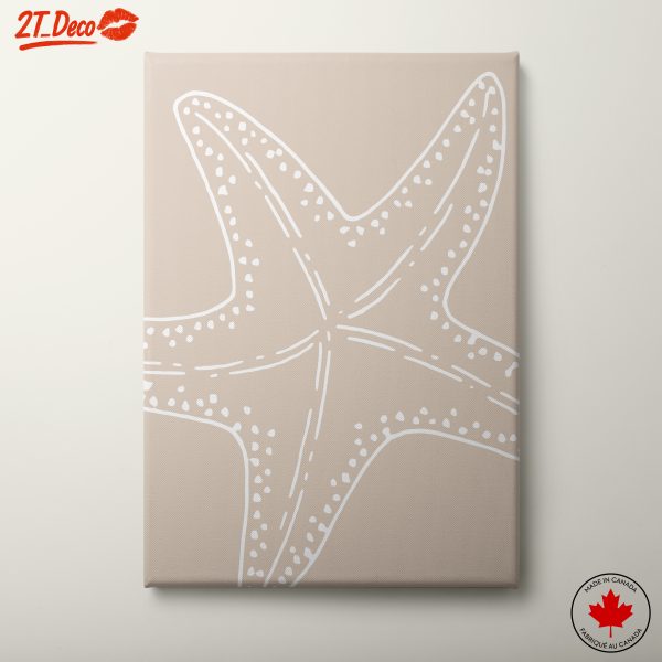 Stylish Marine Life Starfish Art