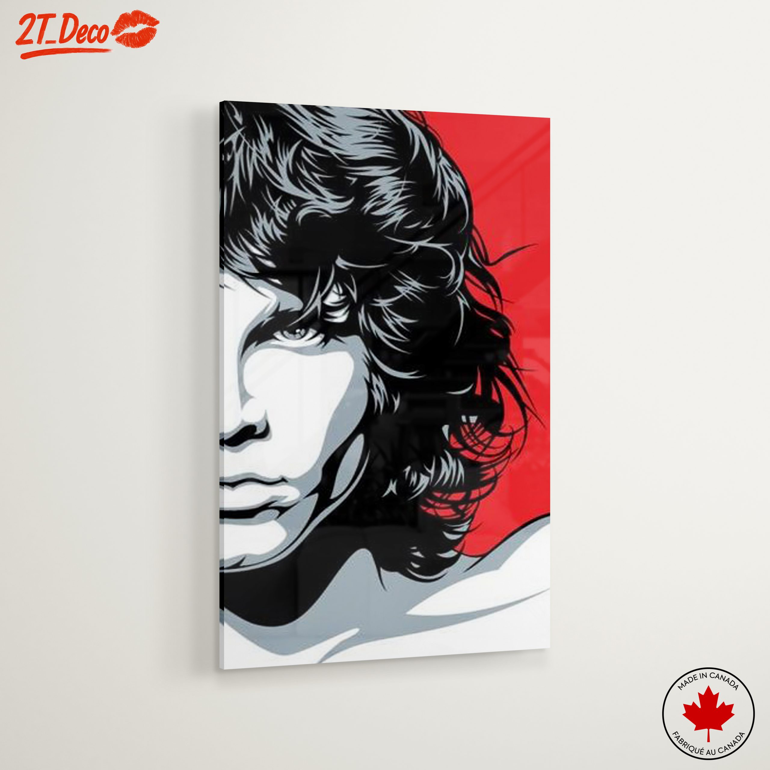 Iconic Music Art Featuring a Classic Rock Legend - Image 6