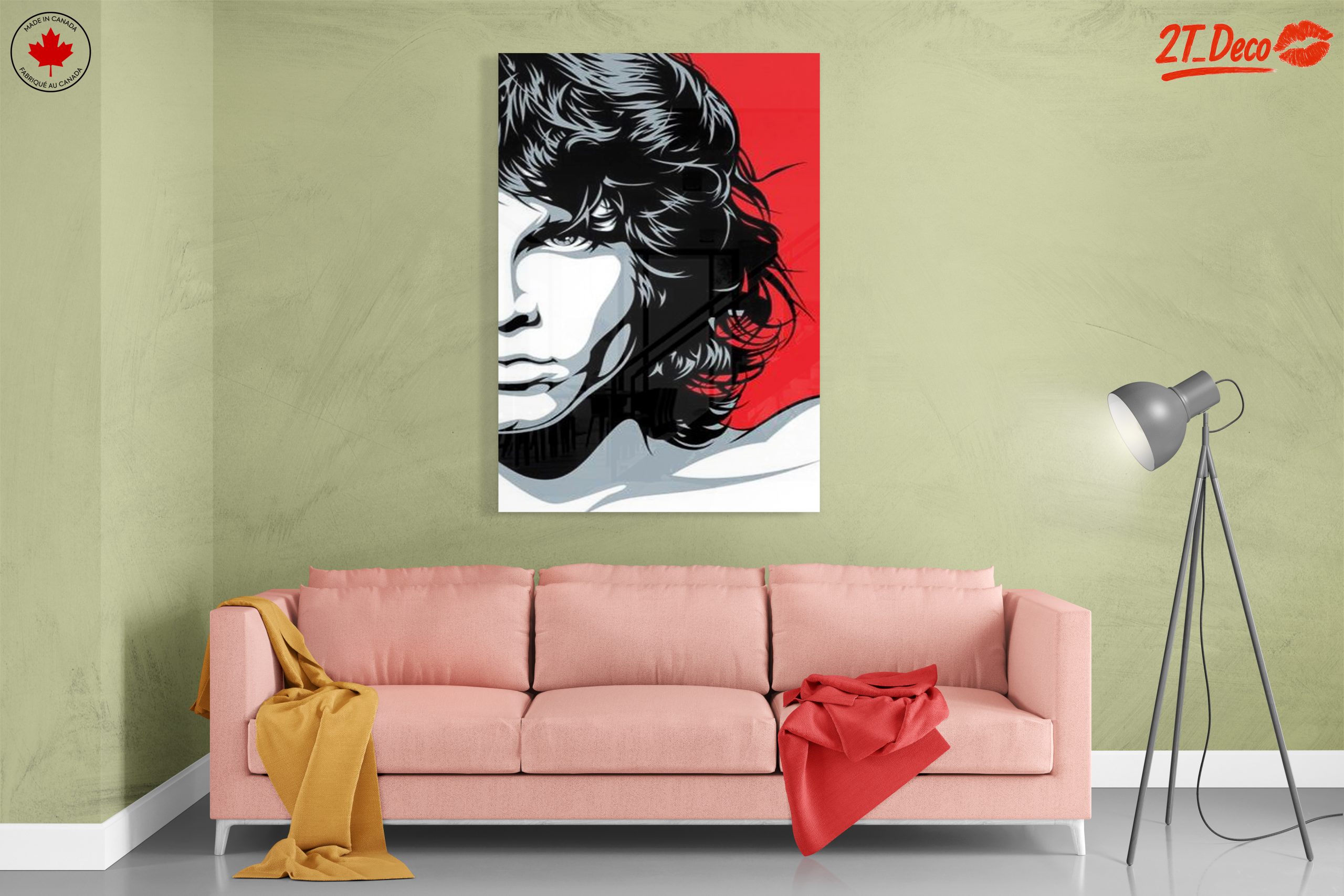 Iconic Music Art Featuring a Classic Rock Legend - Image 7