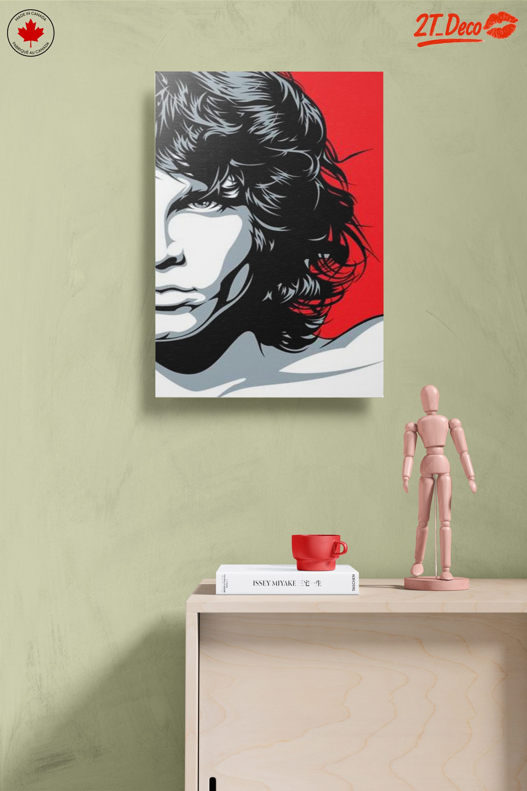Iconic Music Art Featuring a Classic Rock Legend - Image 14