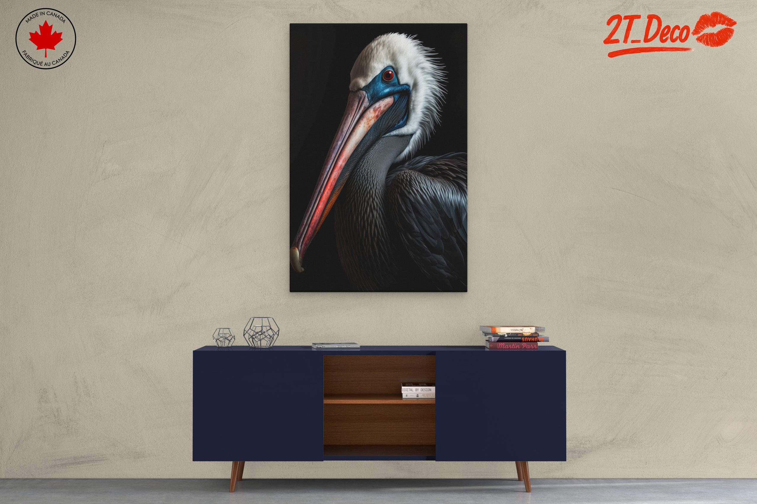 Stunning Pelican Wall Art 2 - Image 3