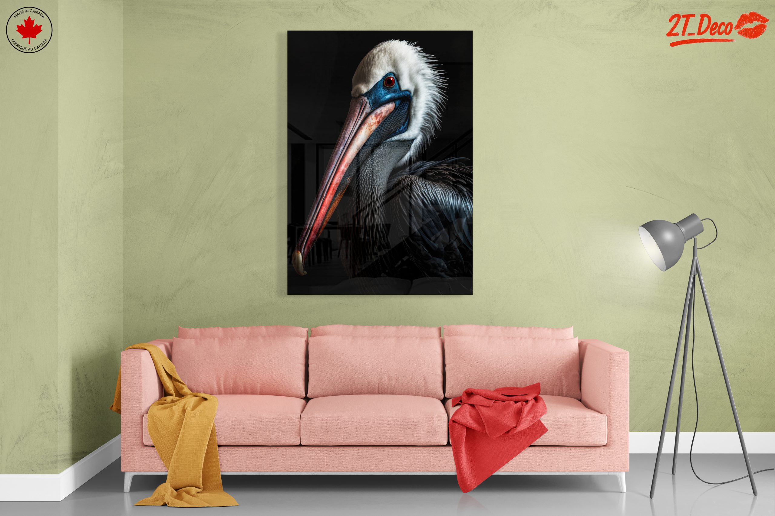 Stunning Pelican Wall Art 2 - Image 7