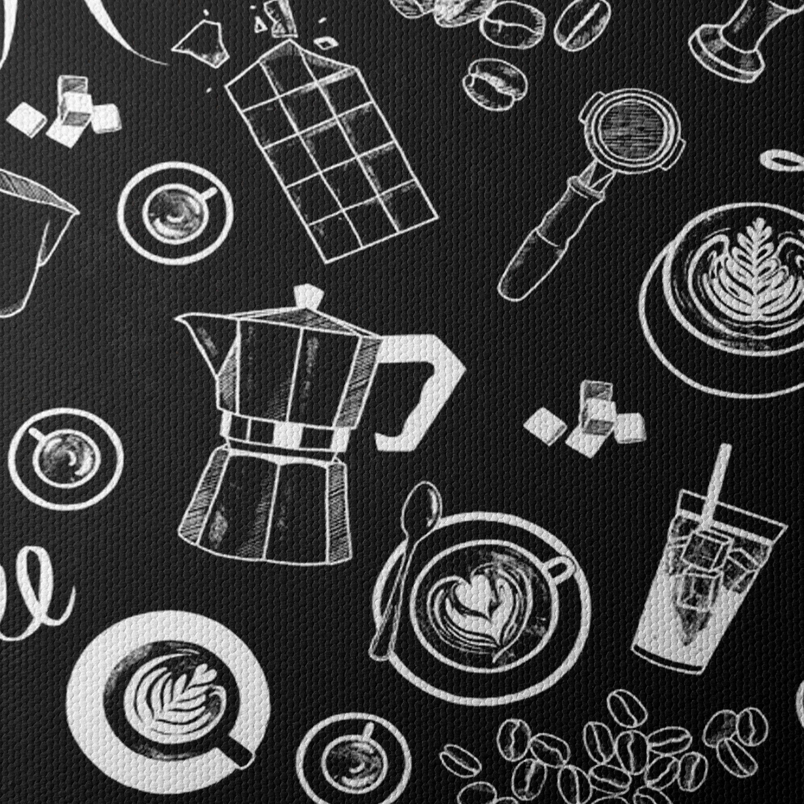 Chalkboard Coffee Art Composition - Image 4