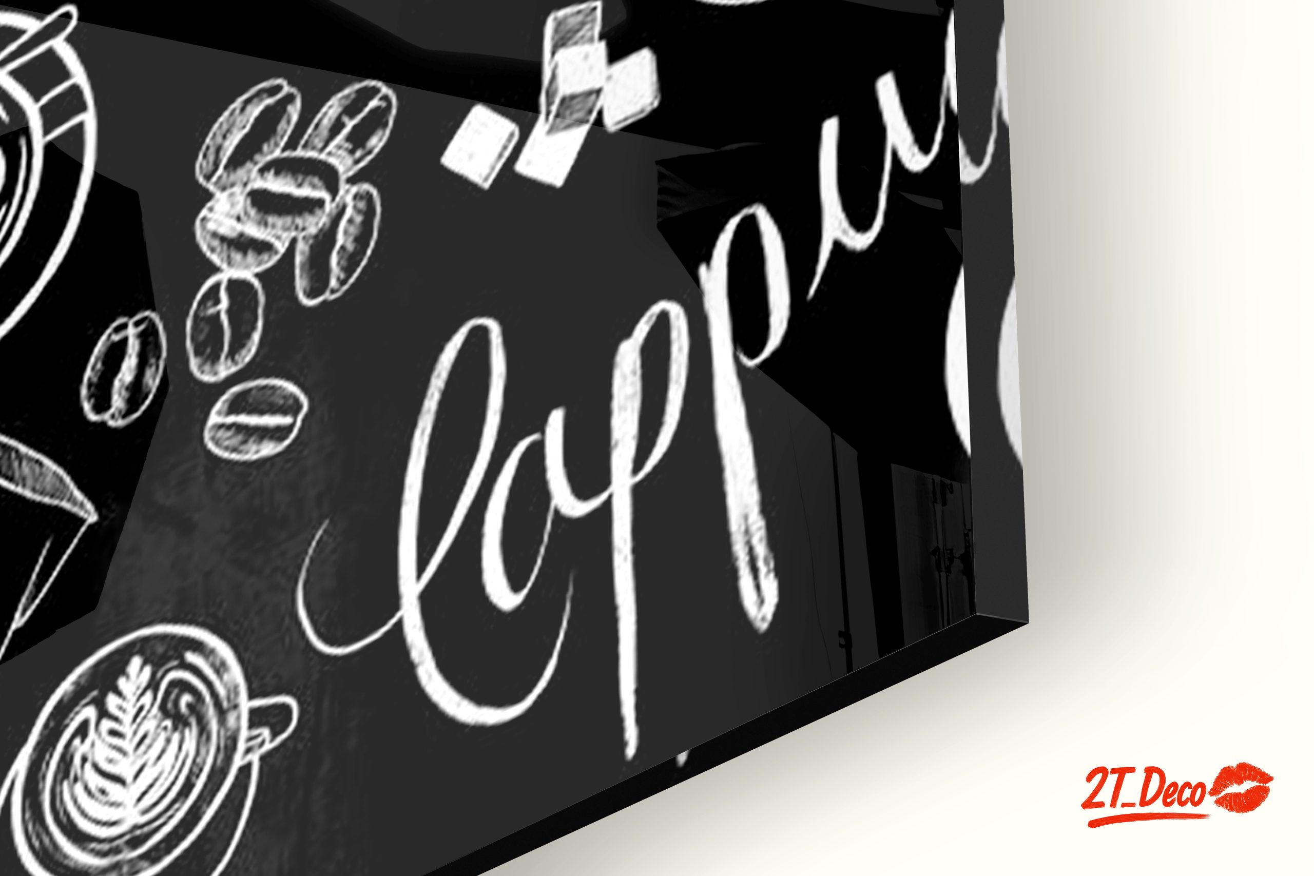 Chalkboard Coffee Art Composition - Image 9