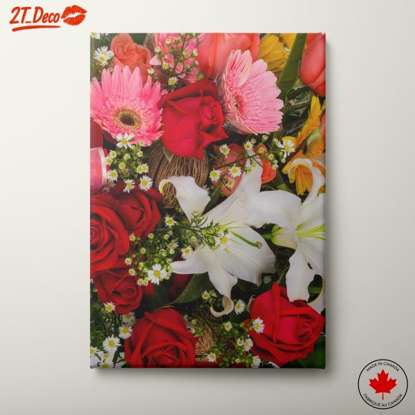 Vibrant Floral Arrangement Art 3
