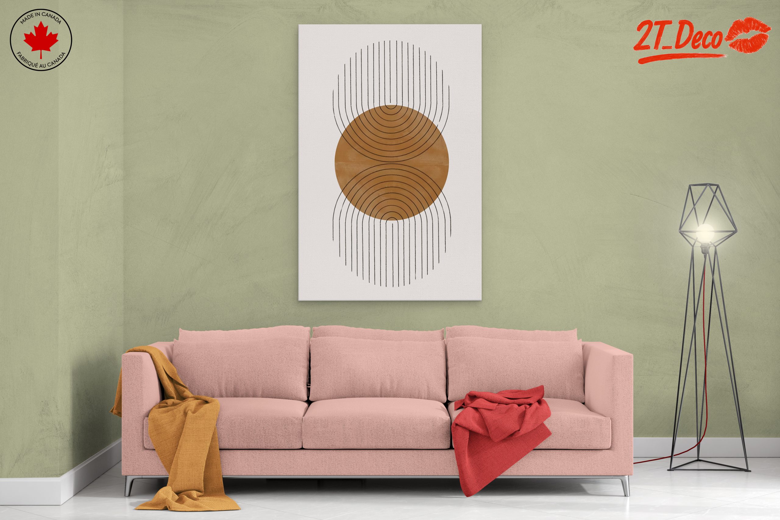 Geometric Abstract Art for Modern Spaces 4 - Image 2