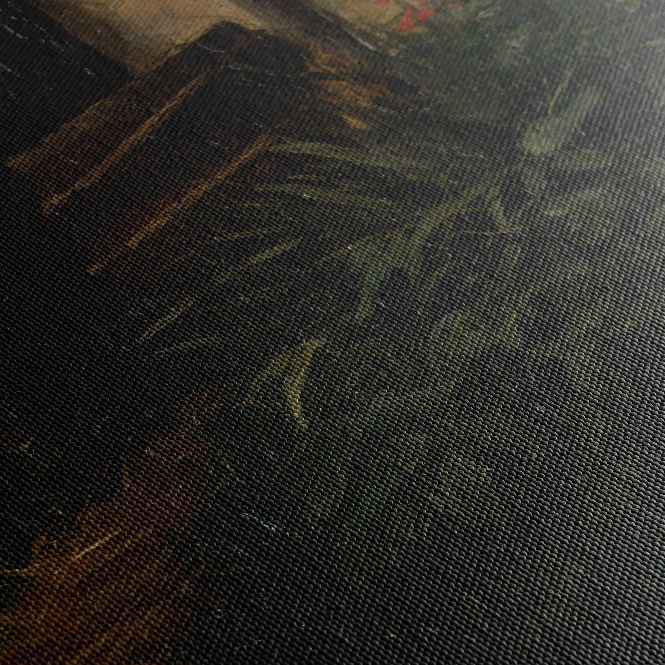 Tranquil Garden Path Landscape Art - Image 5