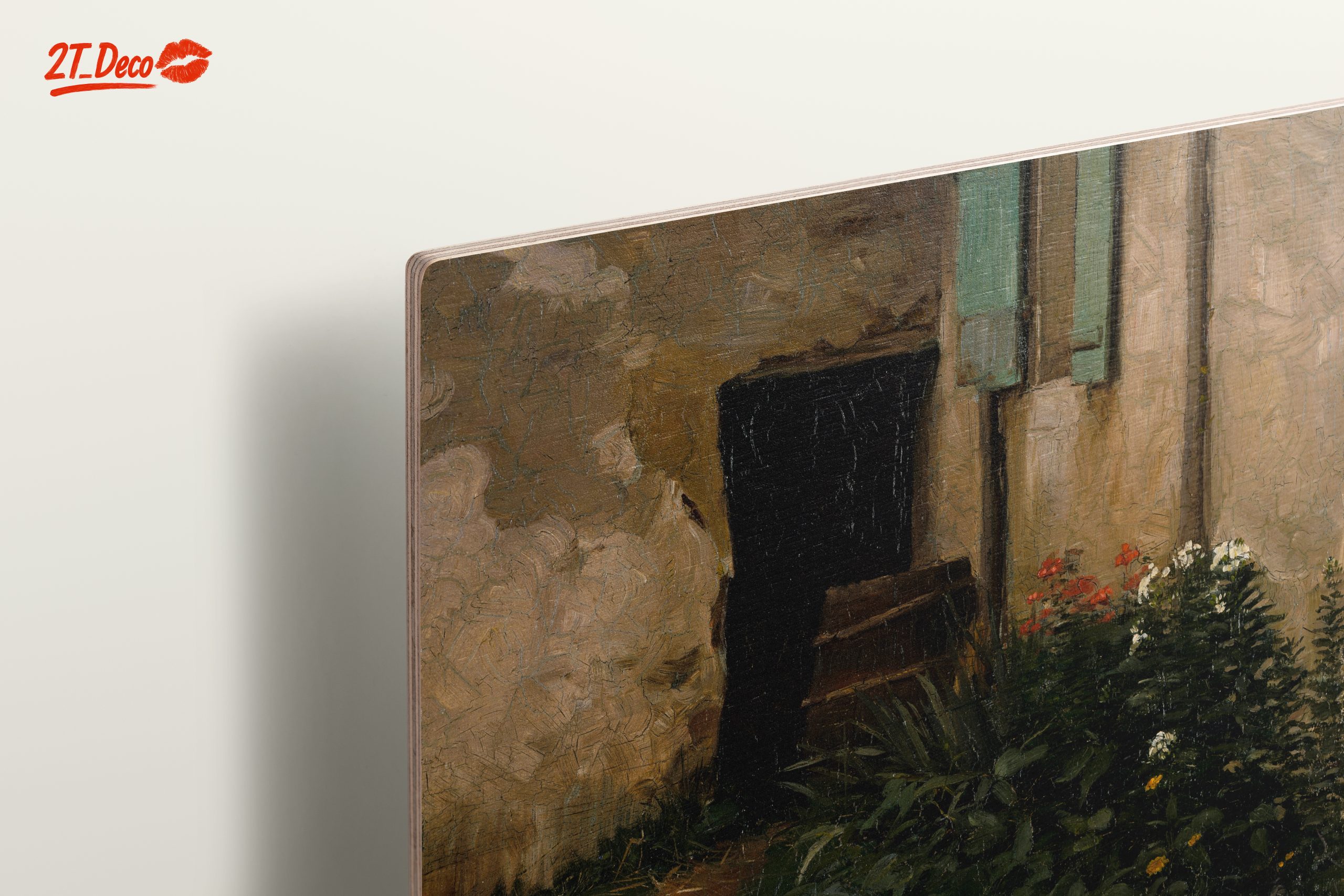 Tranquil Garden Path Landscape Art - Image 15