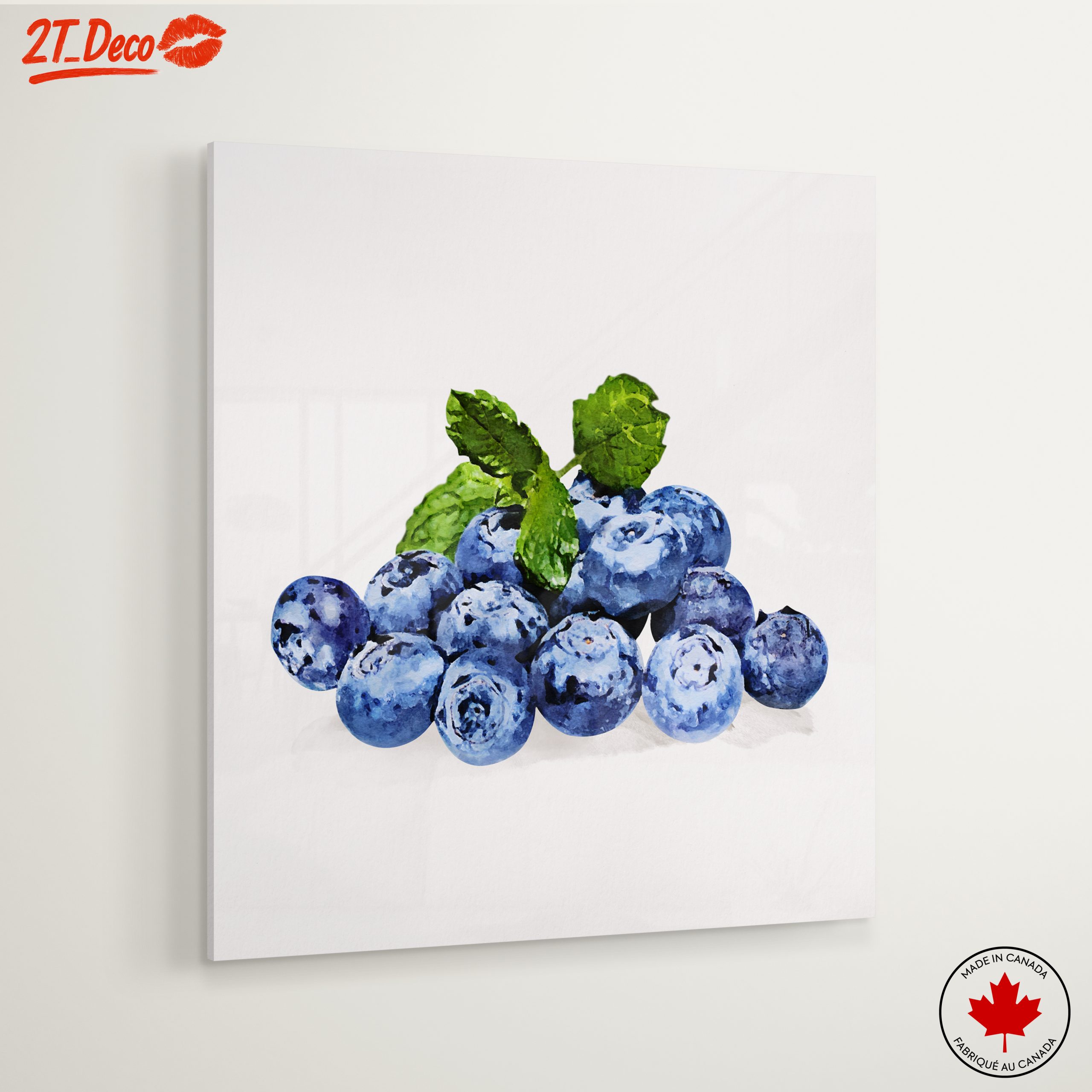 Blueberry Still Life Illustration - Image 6