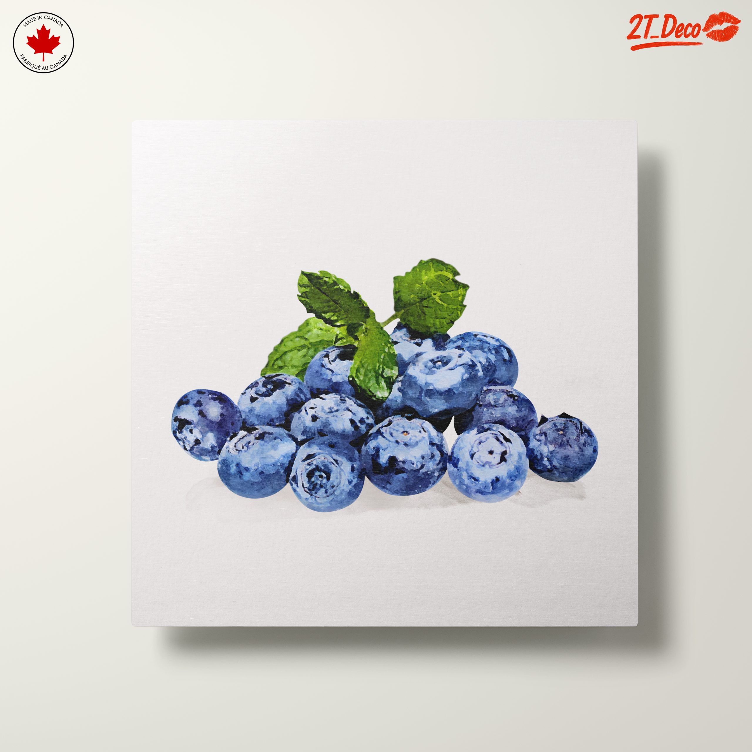 Blueberry Still Life Illustration - Image 10