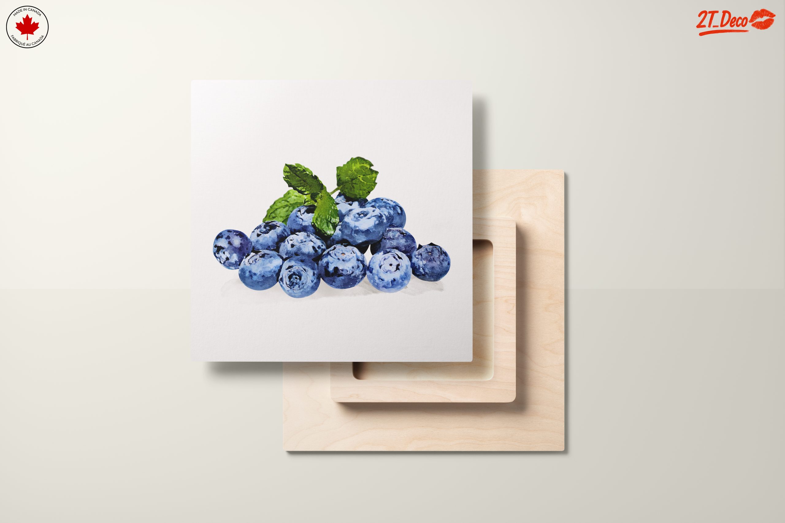Blueberry Still Life Illustration - Image 11