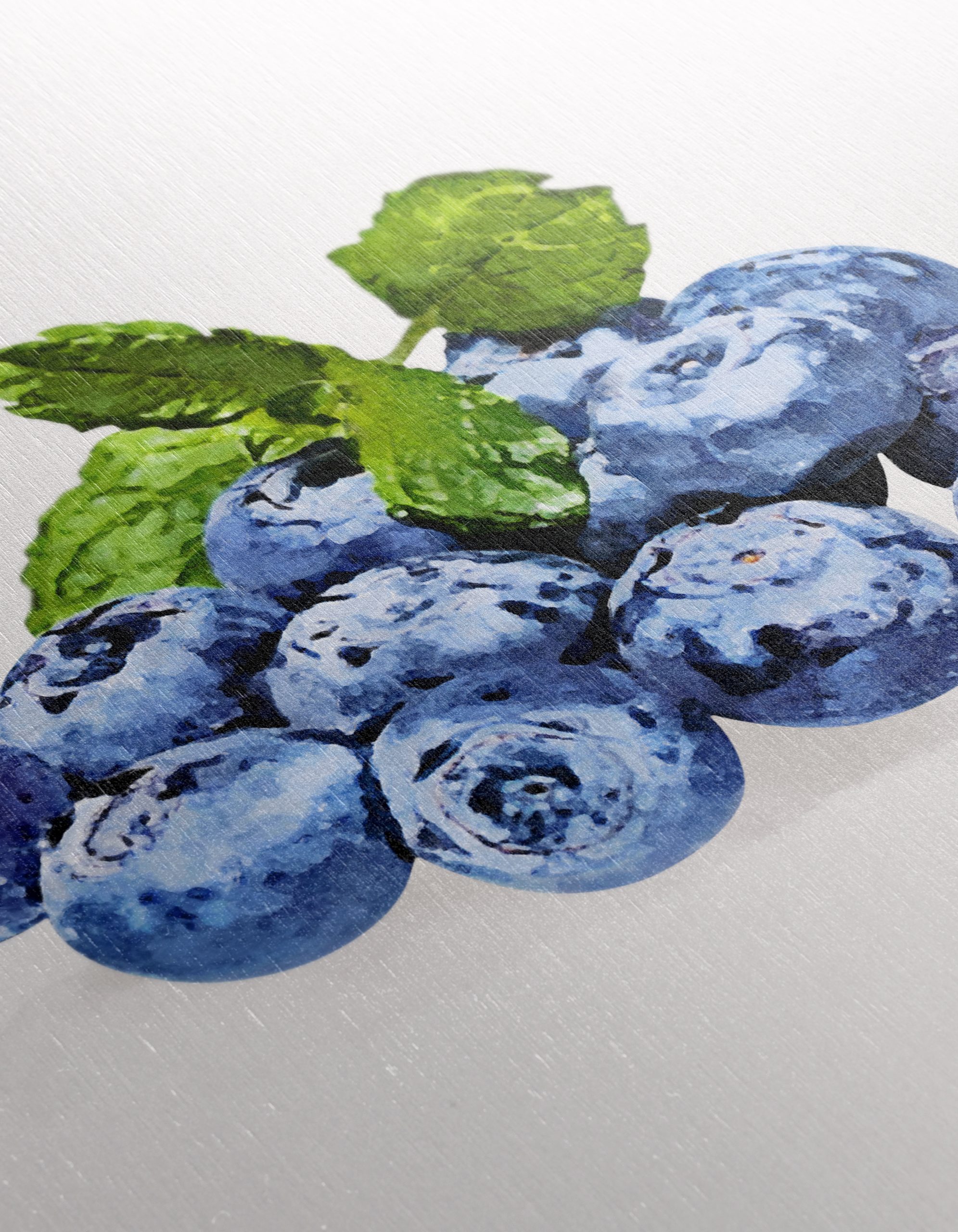 Blueberry Still Life Illustration - Image 12
