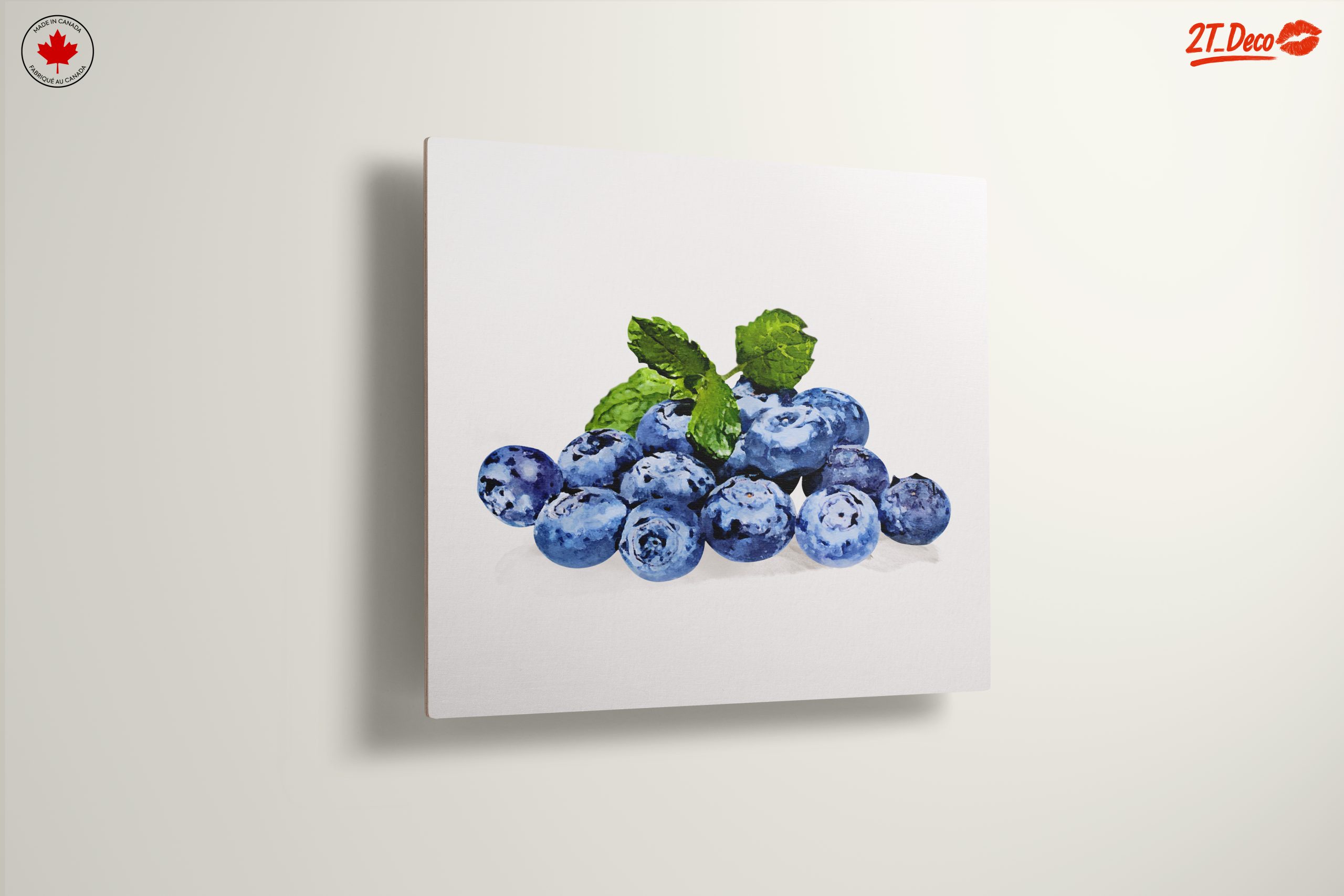 Blueberry Still Life Illustration - Image 13