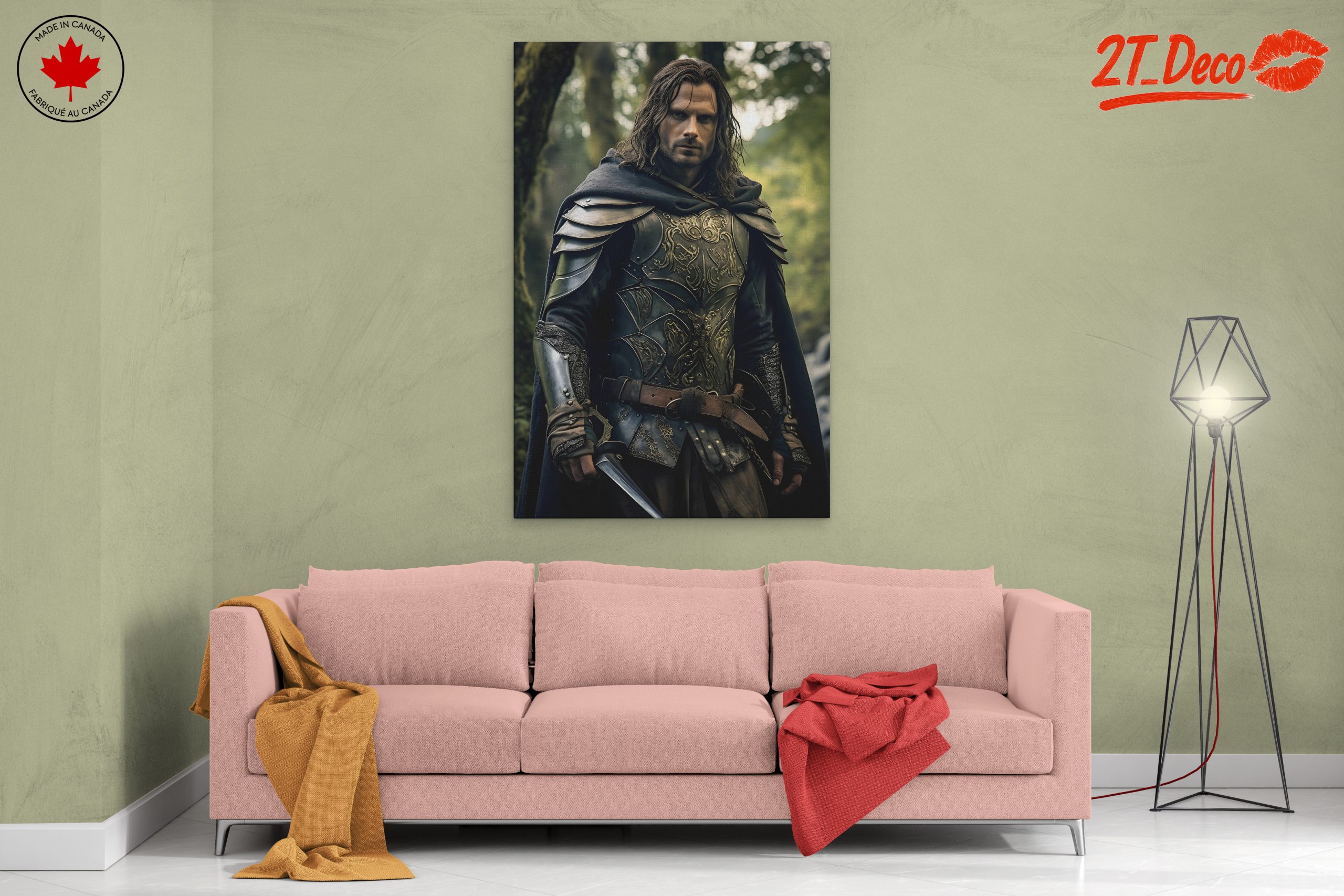 Heroic Fantasy Character in Armor - Image 2