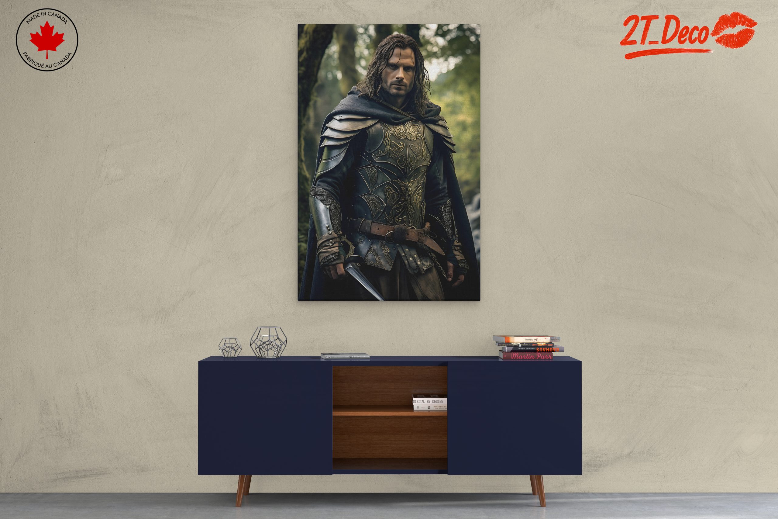 Heroic Fantasy Character in Armor - Image 3