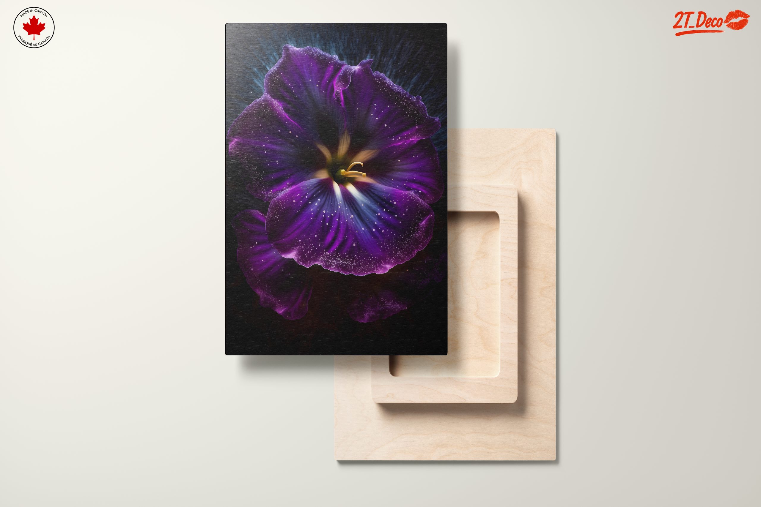 Vibrant Floral Arrangement with Deep Purple Petals - Image 11