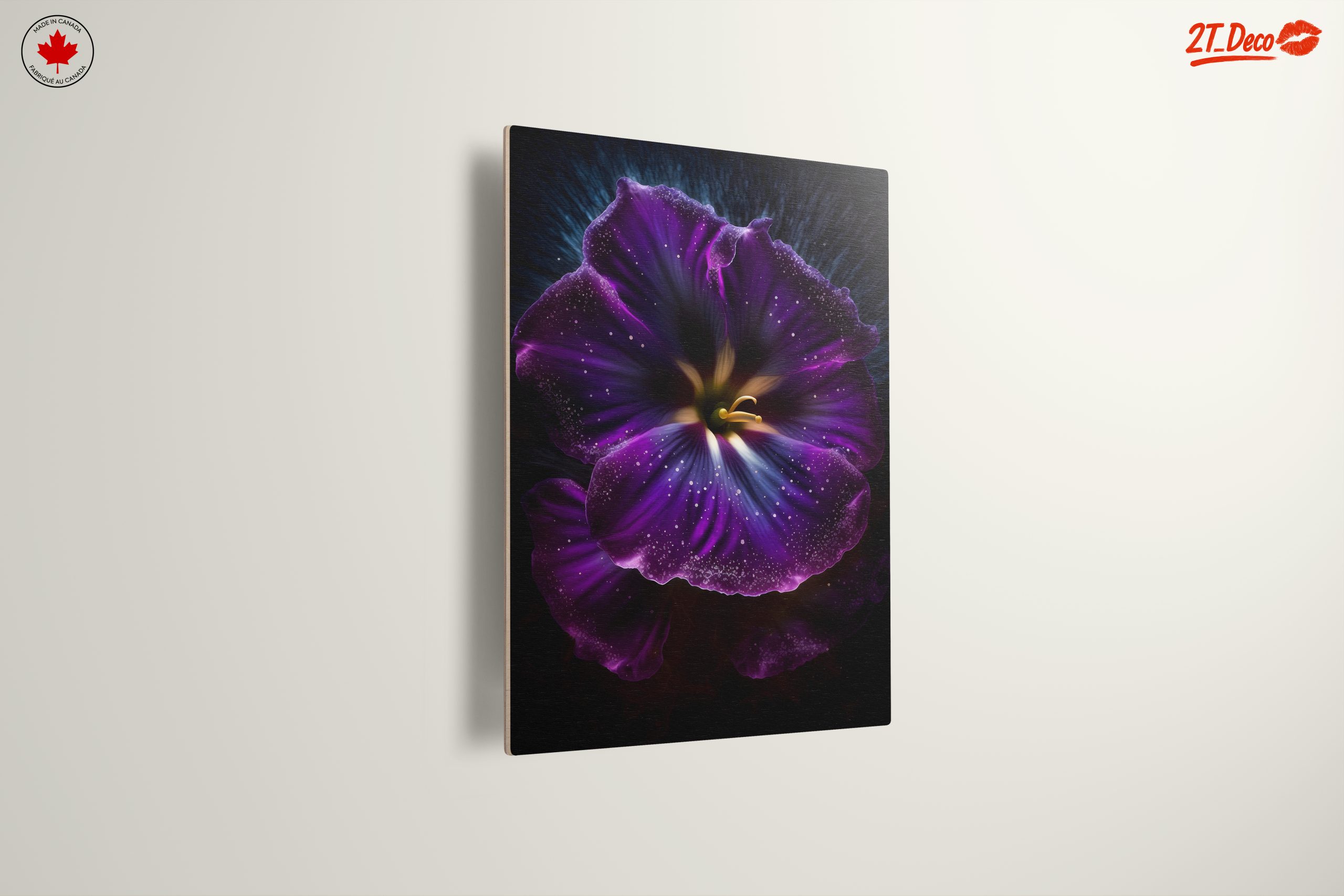 Vibrant Floral Arrangement with Deep Purple Petals - Image 13