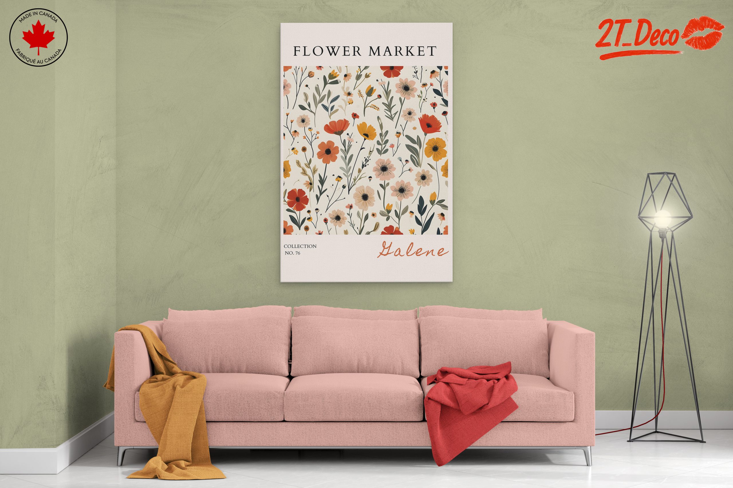 Flower Market Floral Art 3 - Image 2