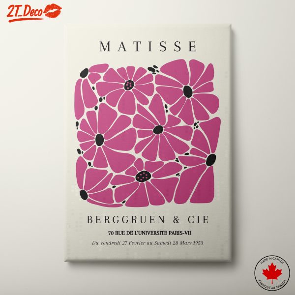 Colorful Floral Design by Henri Matisse