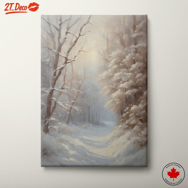Tranquil Winter Landscape Harmony