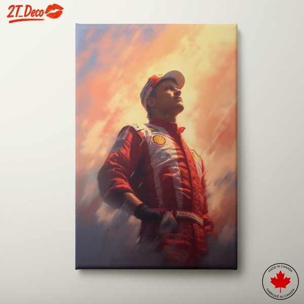 Dynamic Motorsport Portrait of a Racing Champion
