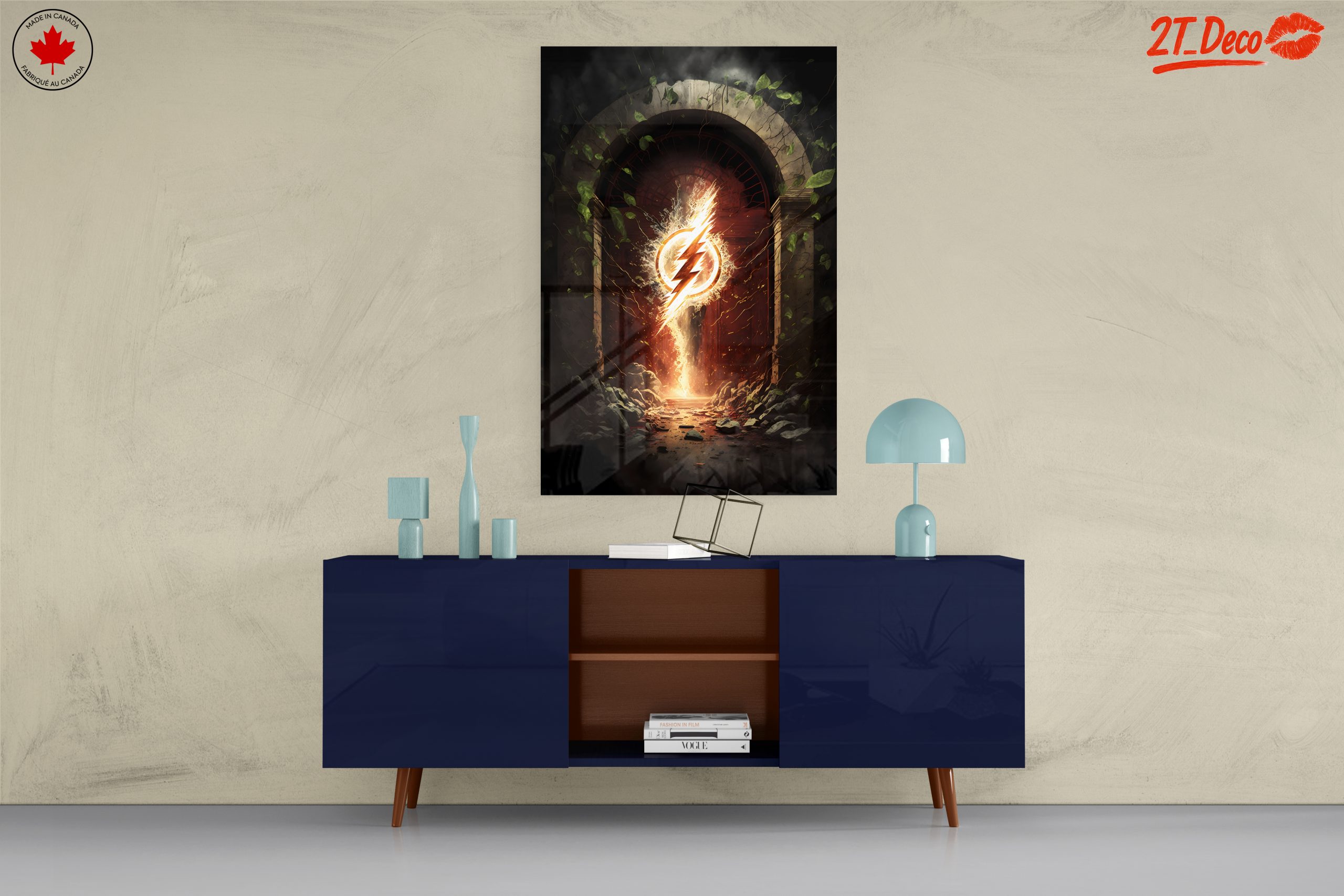 The Flash Logo Art in an Epic Setting - Image 8