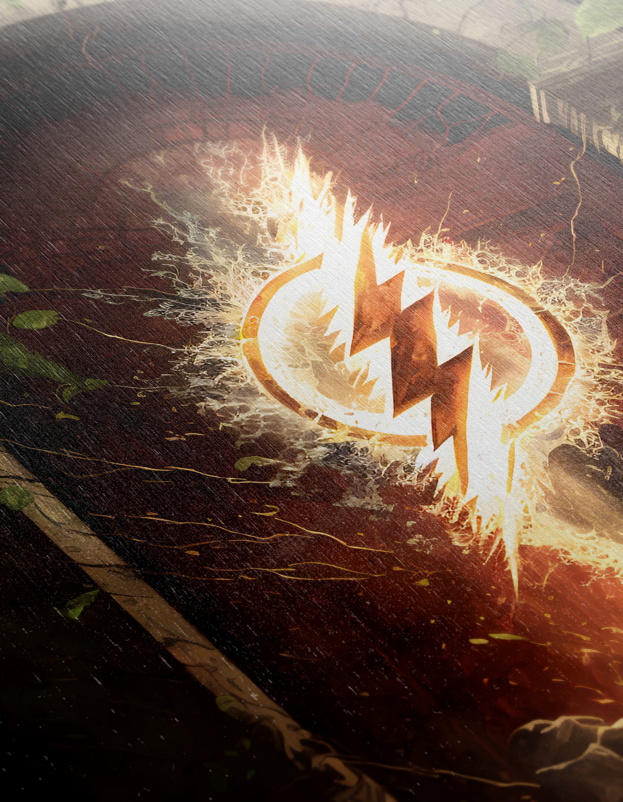 The Flash Logo Art in an Epic Setting - Image 12