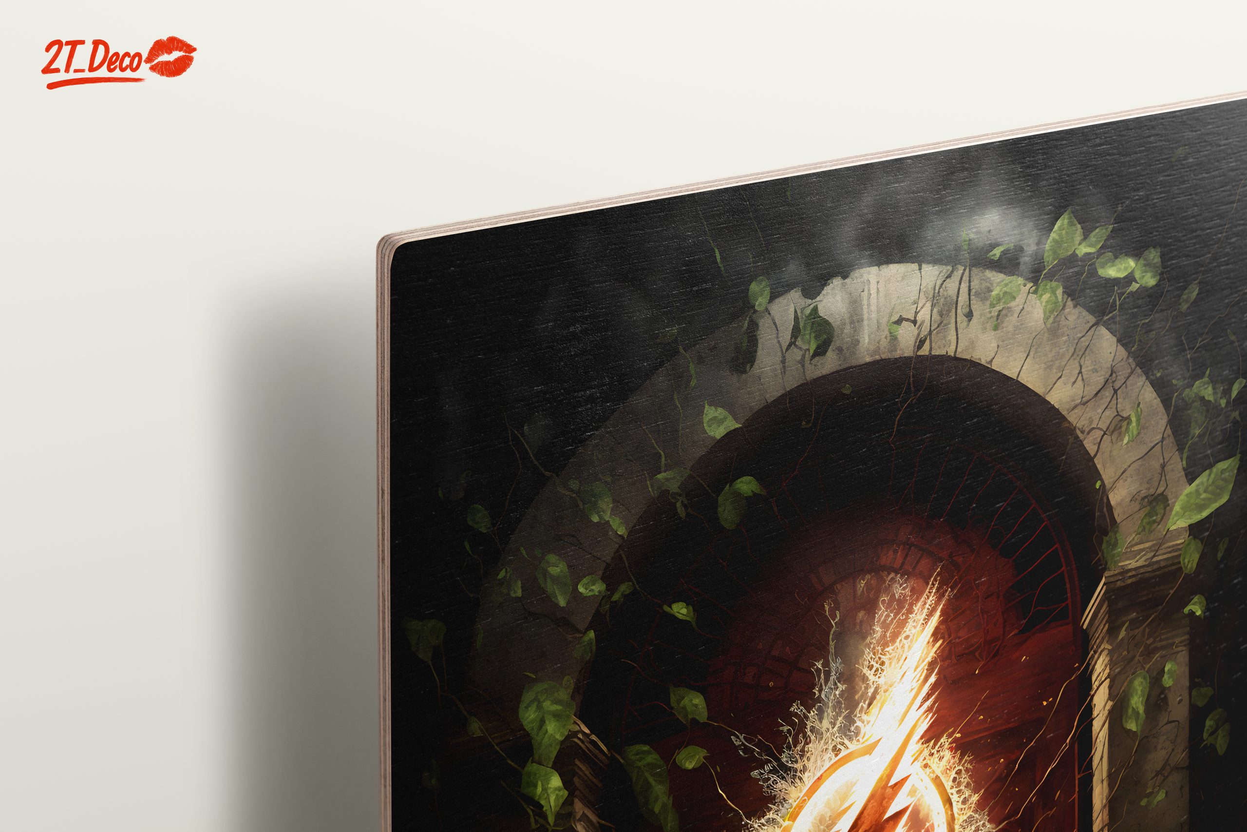 The Flash Logo Art in an Epic Setting - Image 15