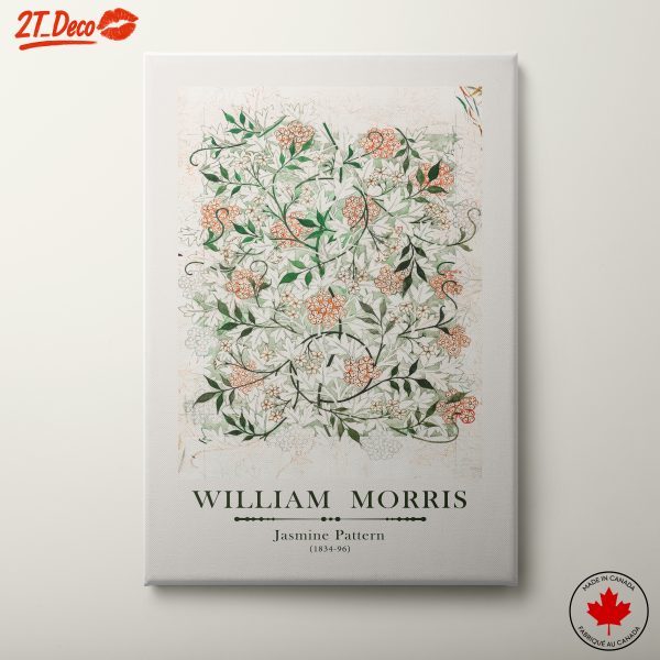 William Morris Jasmine Pattern Art