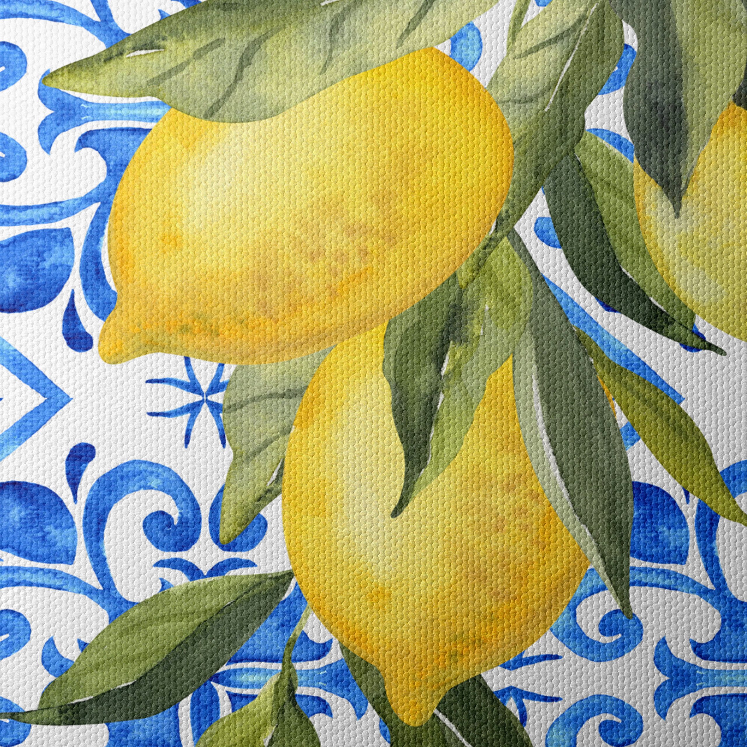 Vibrant Lemon Artwork from Positano - Image 4