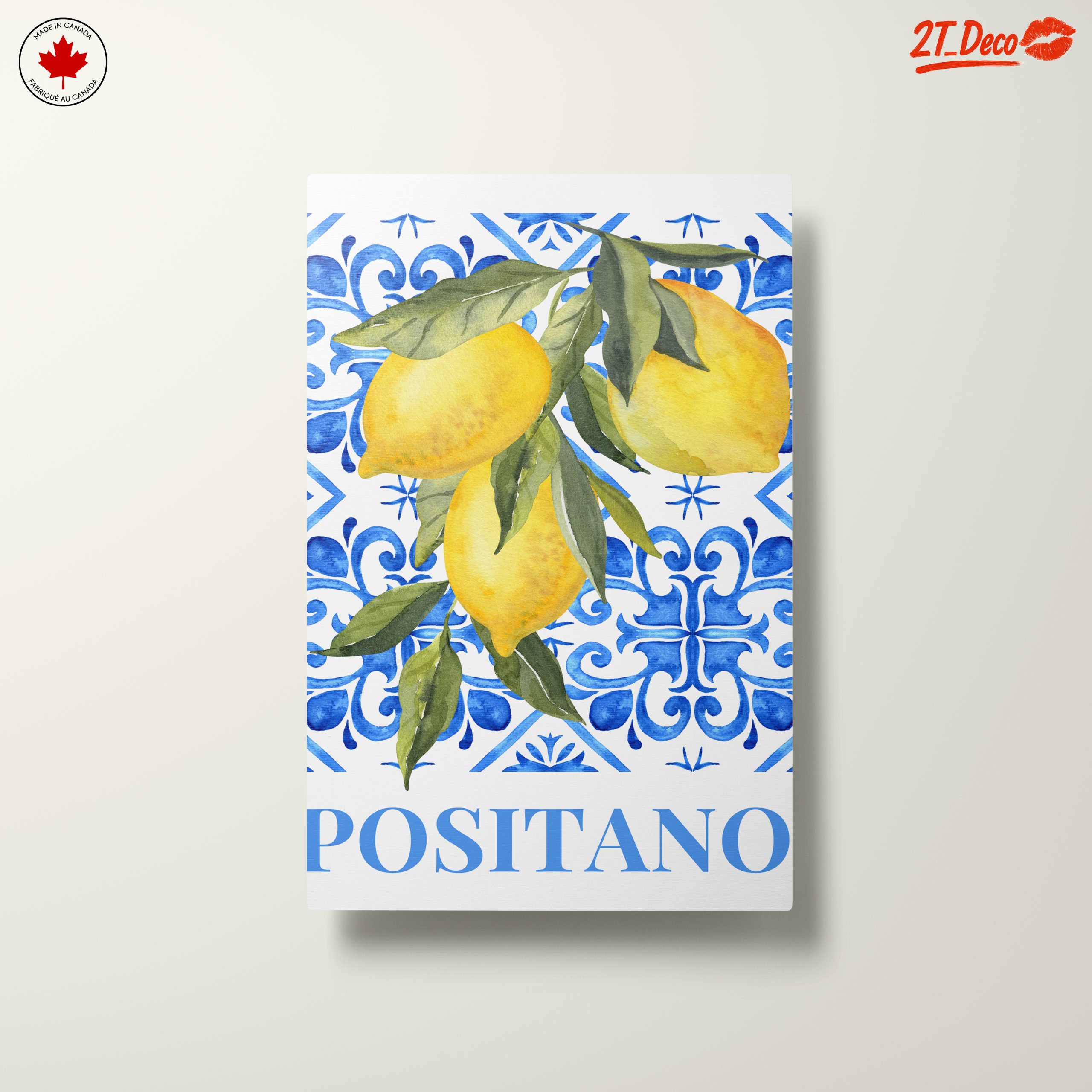 Vibrant Lemon Artwork from Positano - Image 10