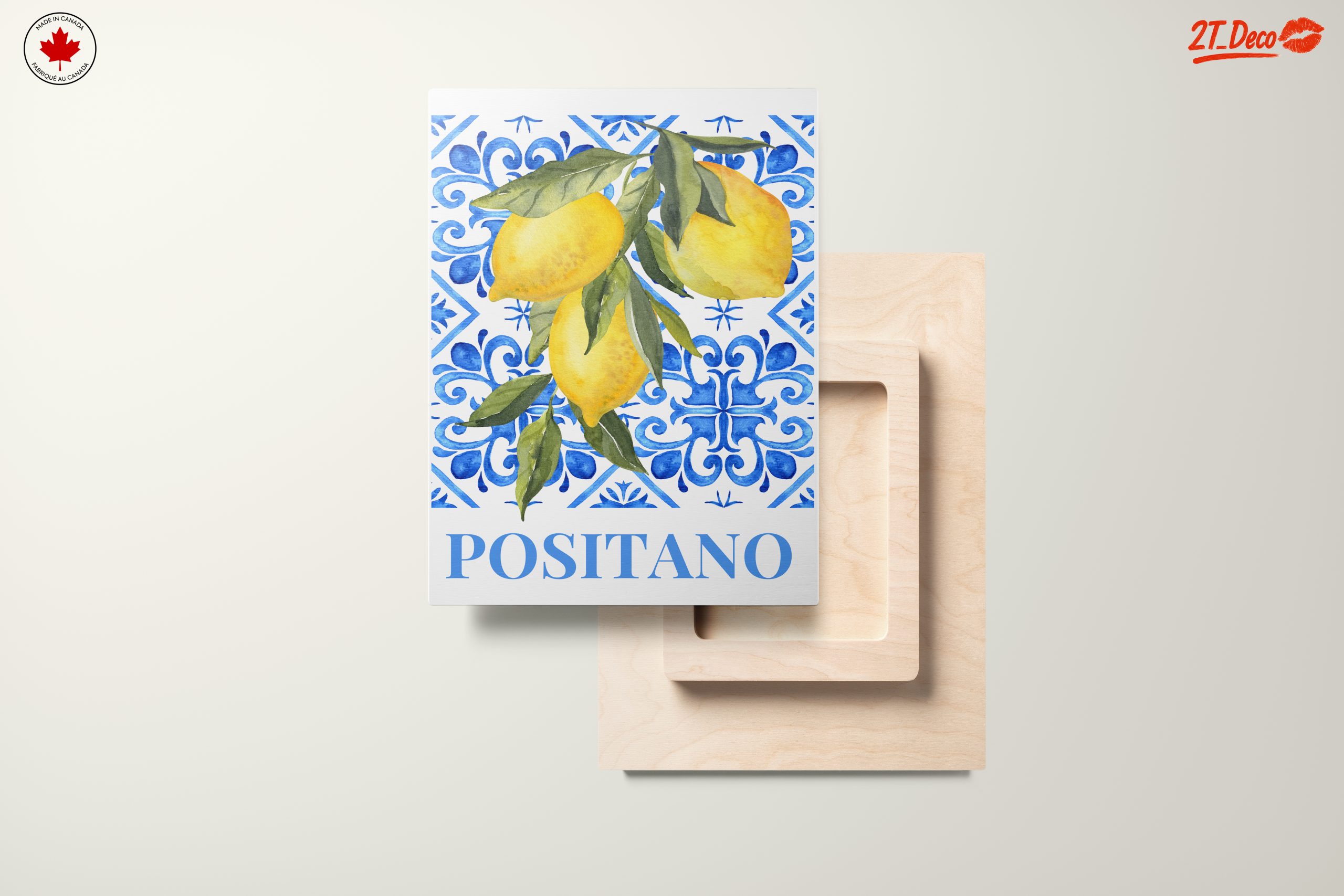 Vibrant Lemon Artwork from Positano - Image 11
