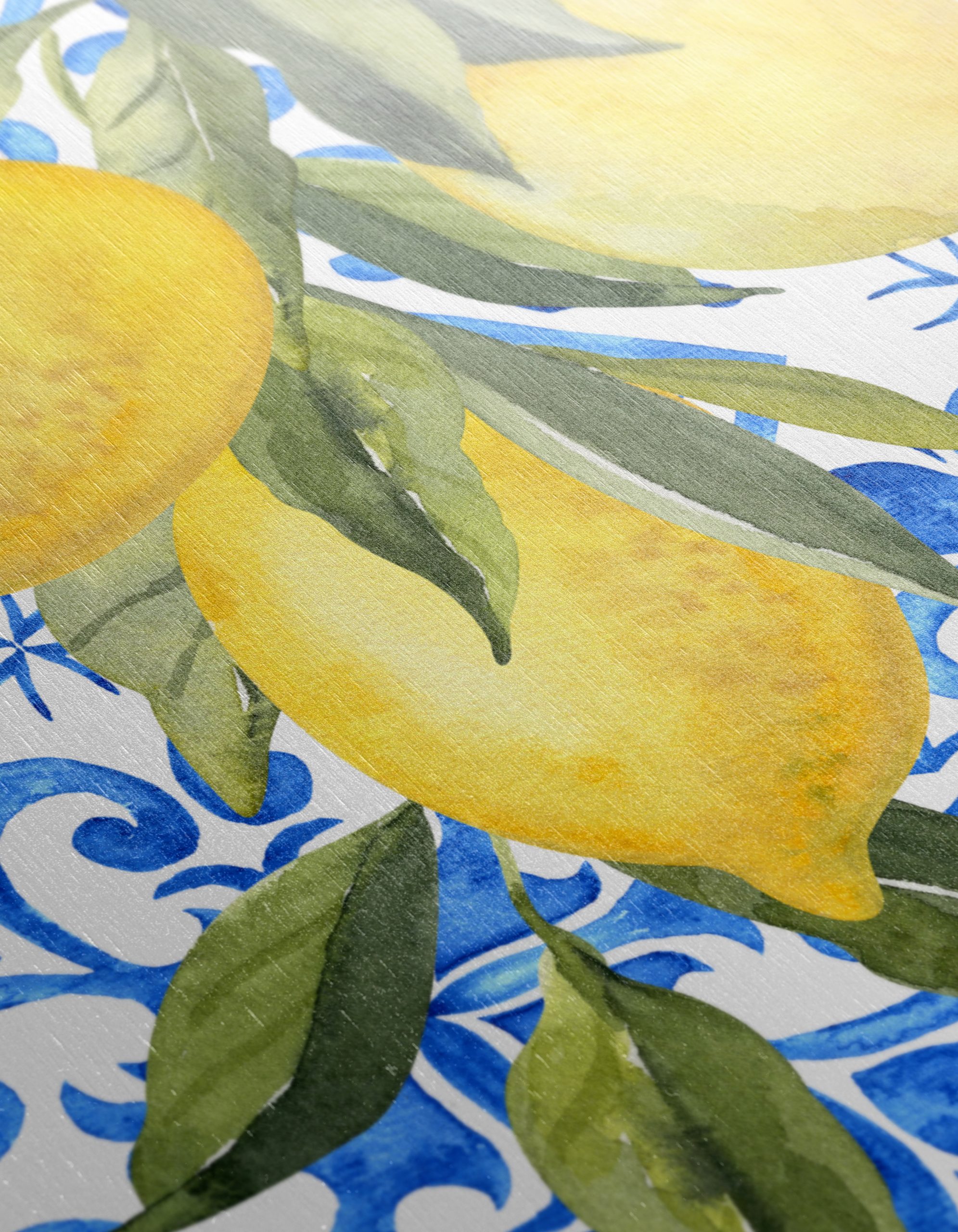 Vibrant Lemon Artwork from Positano - Image 12
