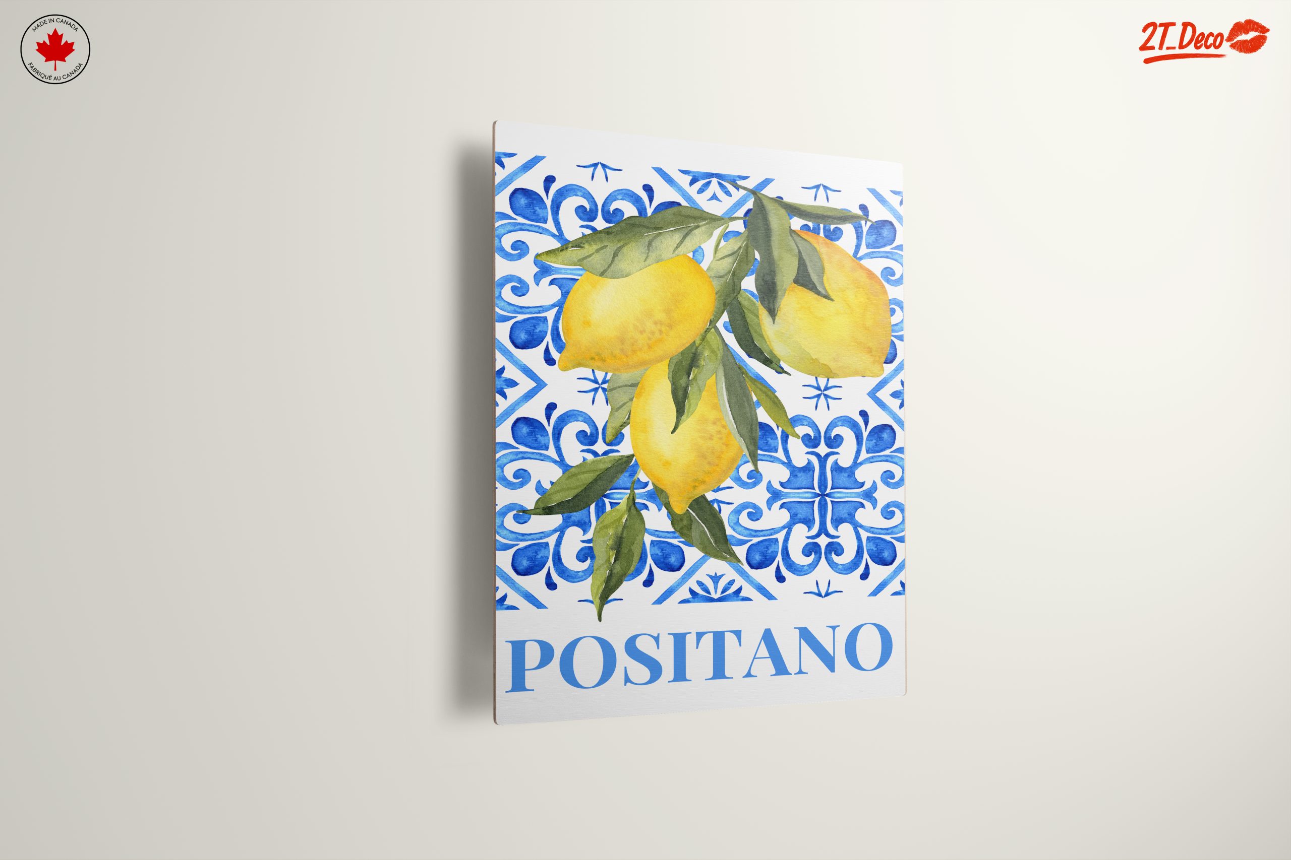 Vibrant Lemon Artwork from Positano - Image 13