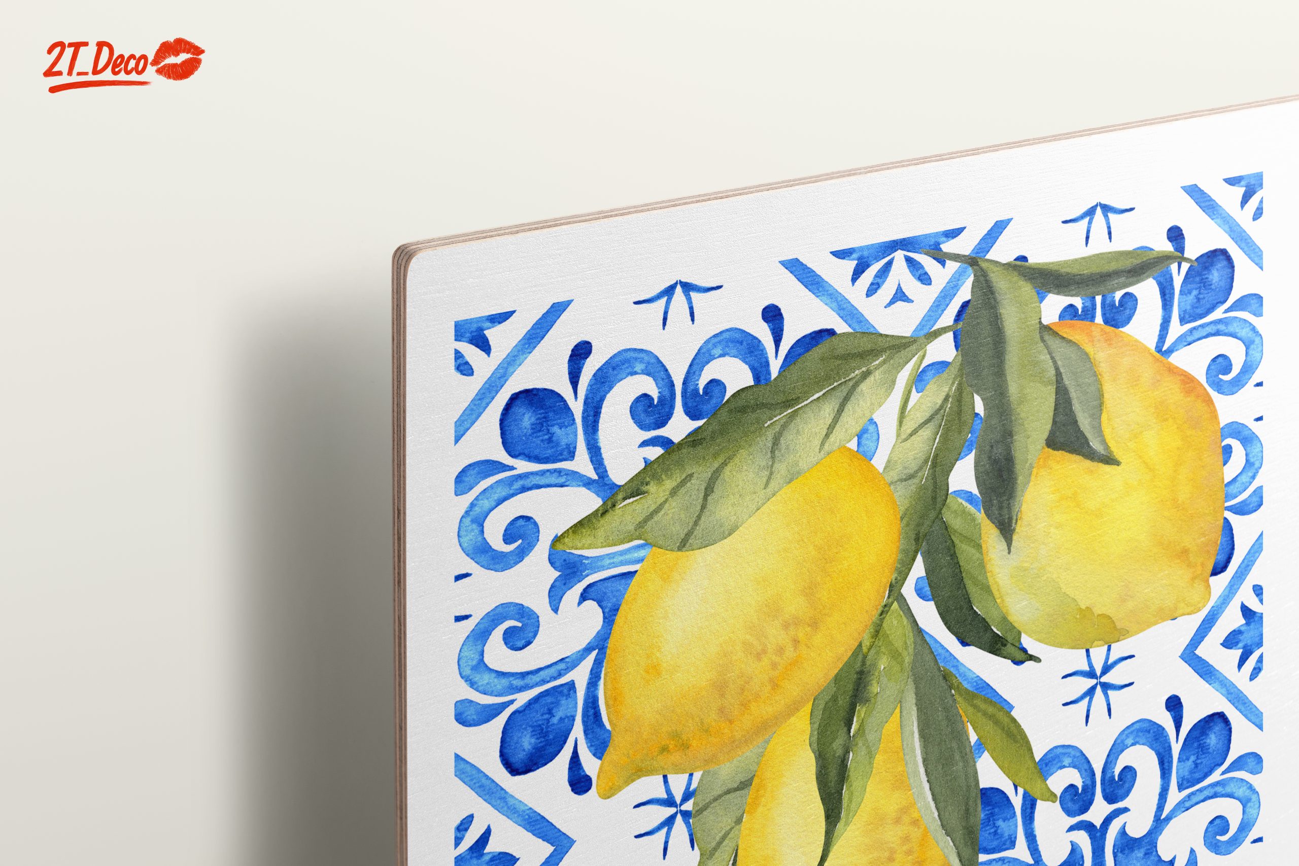 Vibrant Lemon Artwork from Positano - Image 15